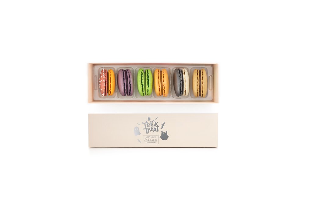 6pc Limited-Edition Halloween French Macarons