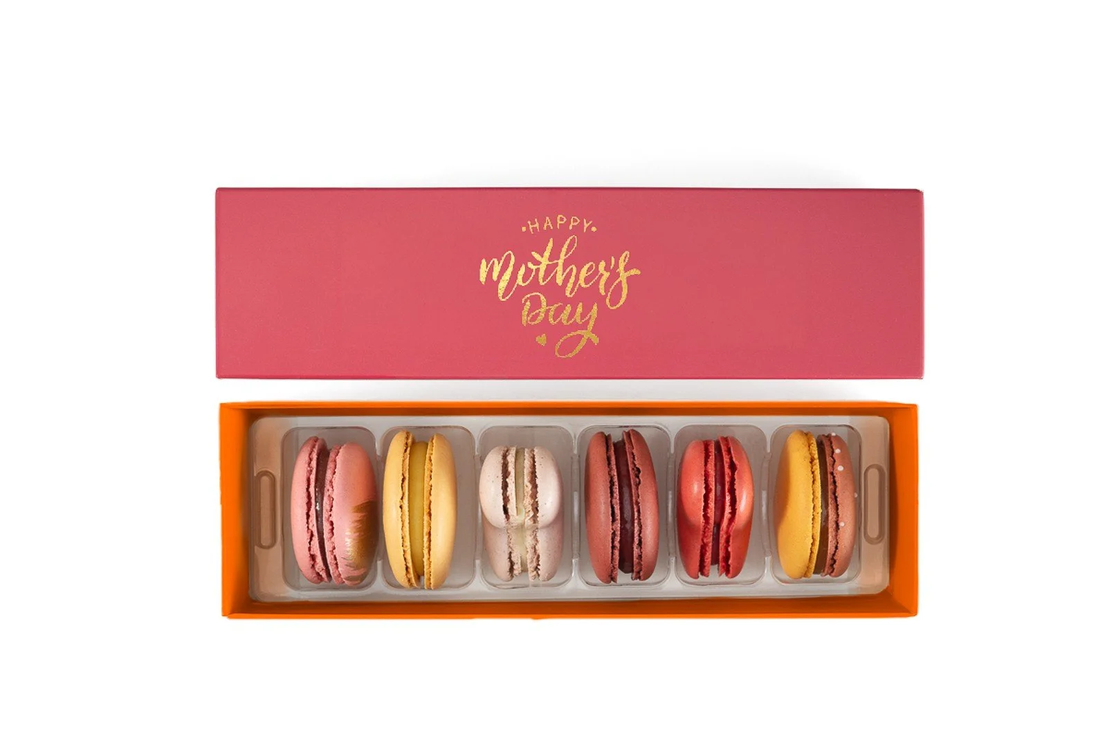 6ct Mother's Day Assorted Macaron Box