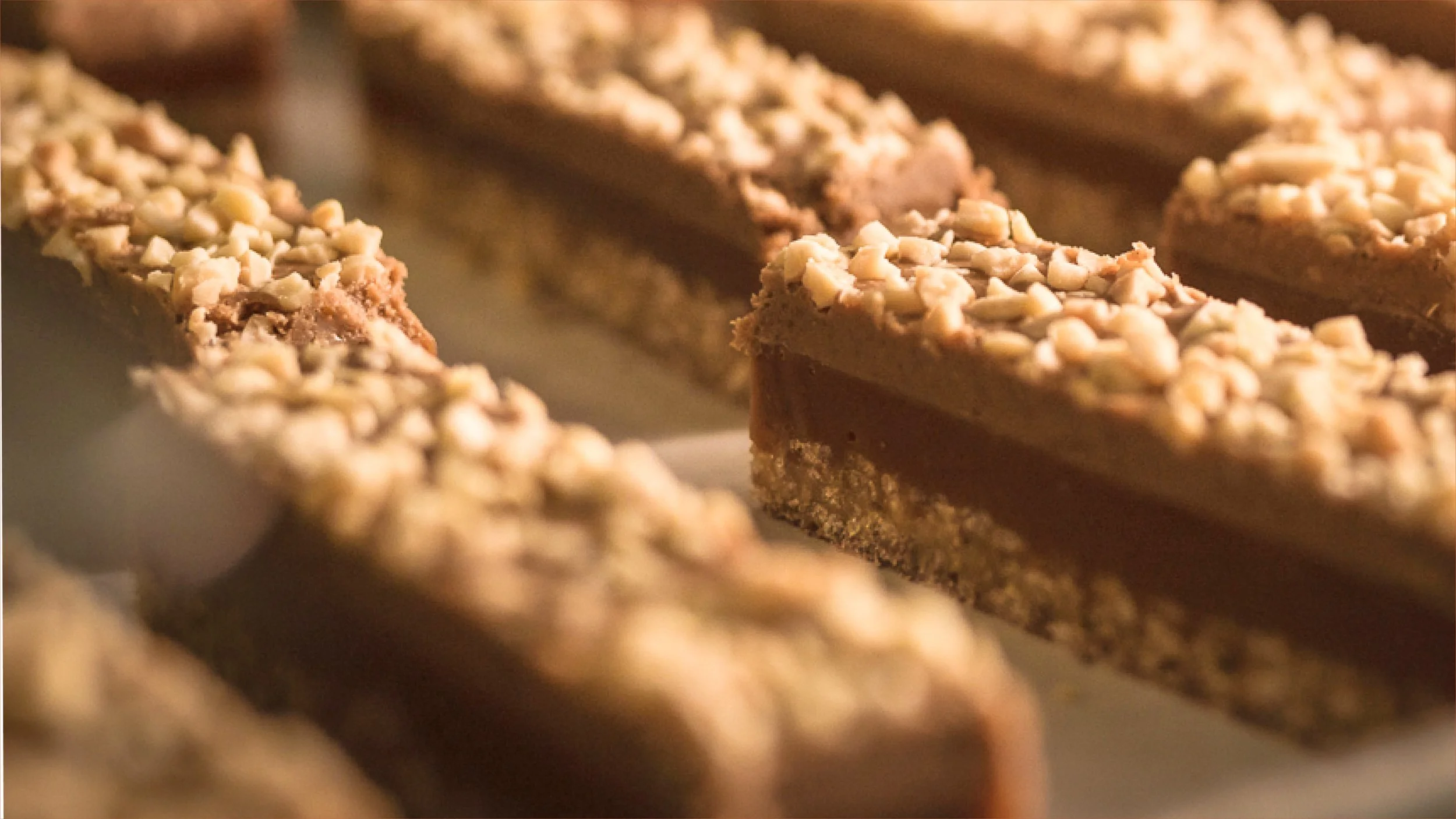 Gourmet chocolate Candy bar made with quality ingreidents: rice crispy, sea salt caramel, hazelnuts praline and premium milk chocolate by Jean-Marie Auboine