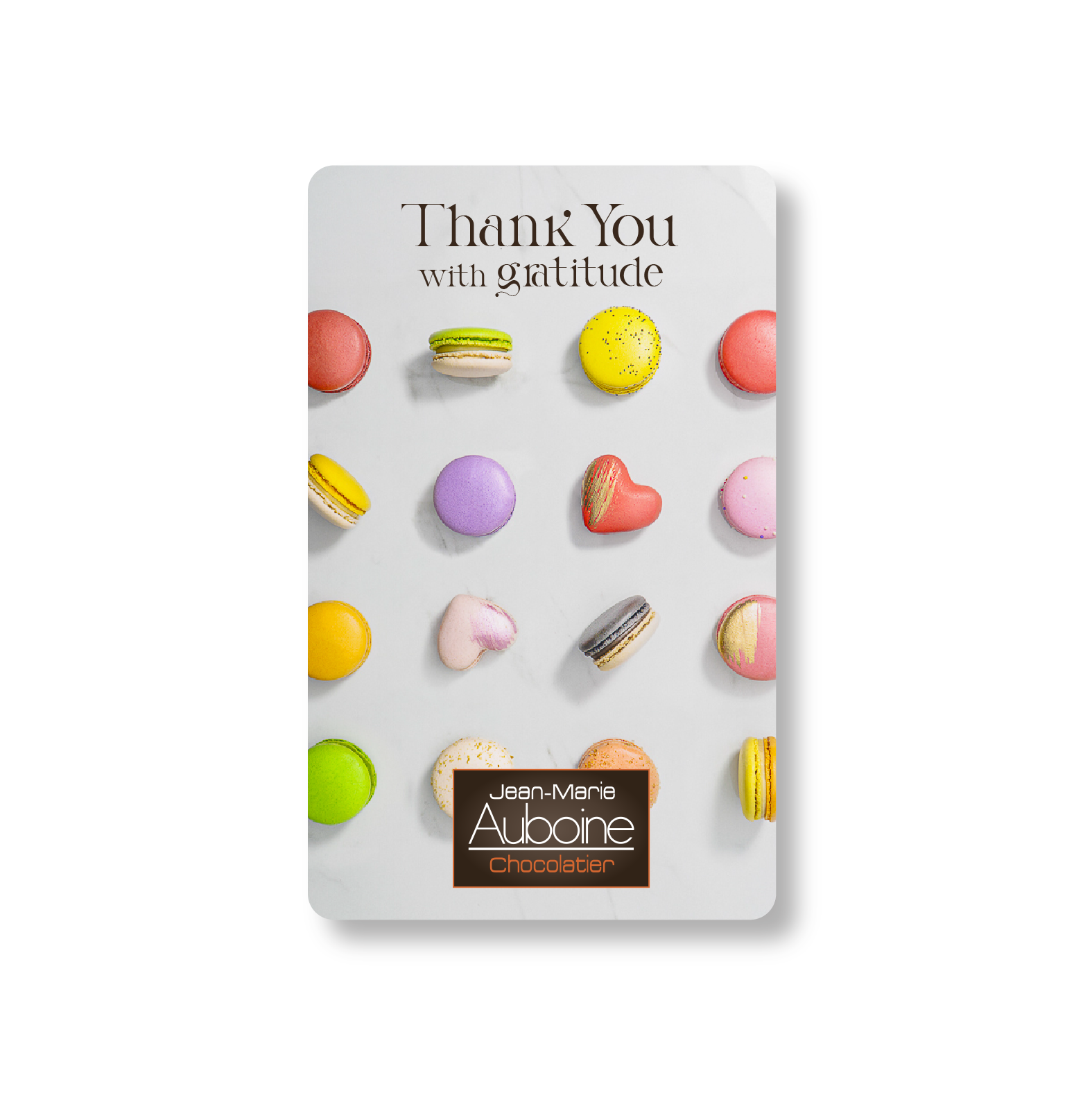 Thank You with Gratitude Gift Card