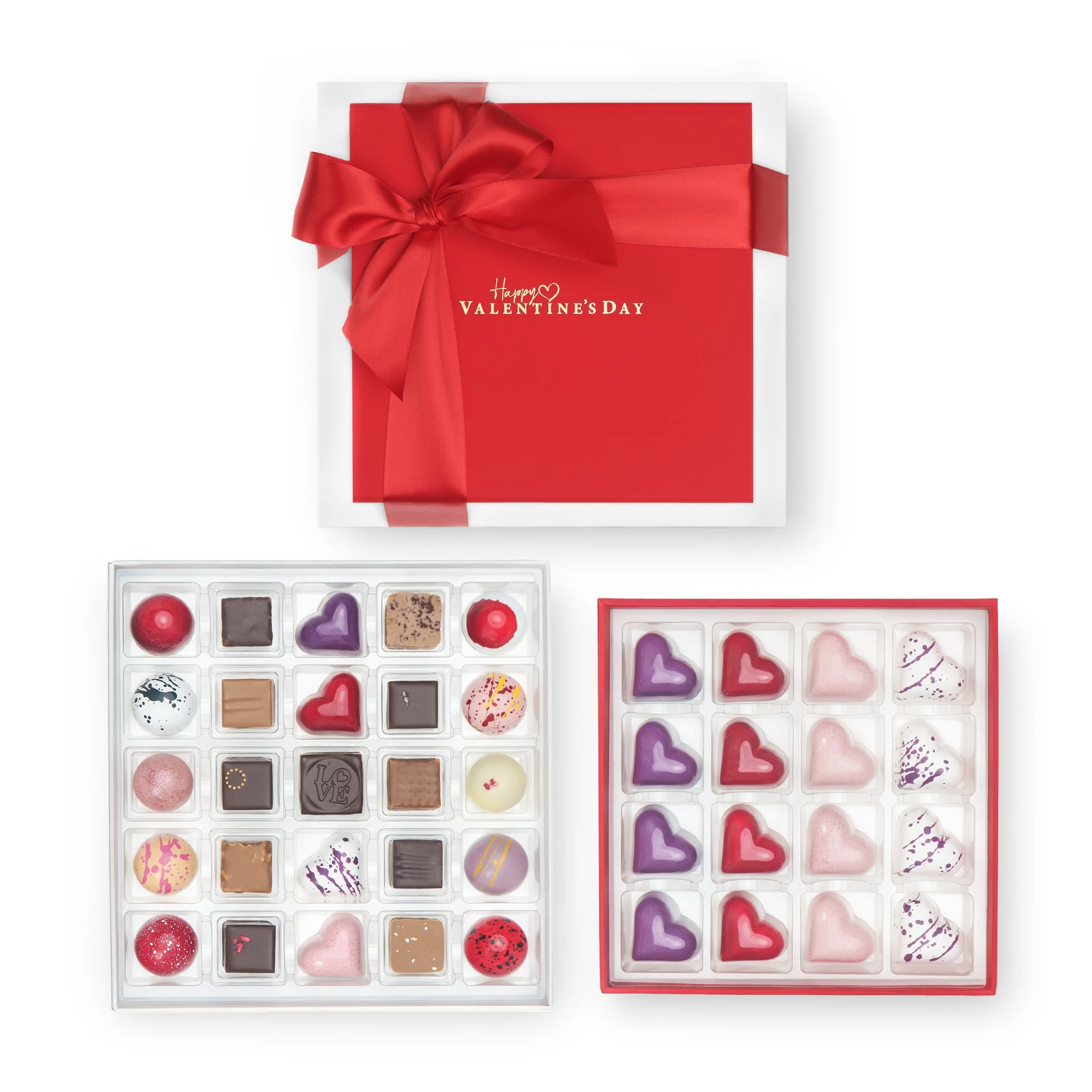 L'Amore Luxe Chocolate | Two-Tiered Tower Valentine Gift