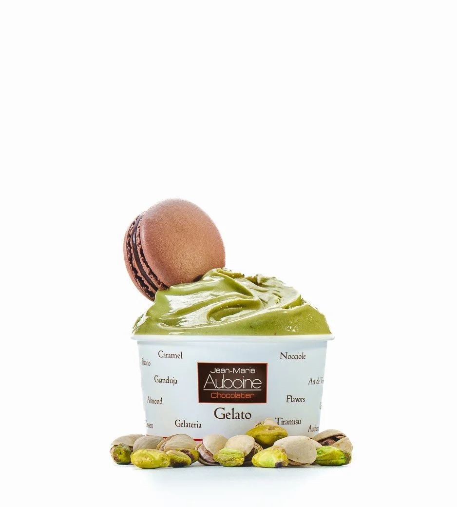 Handcrafted gelato at Jean-Marie Auboine Chocolatier in Tivoli Village Las Vegas
