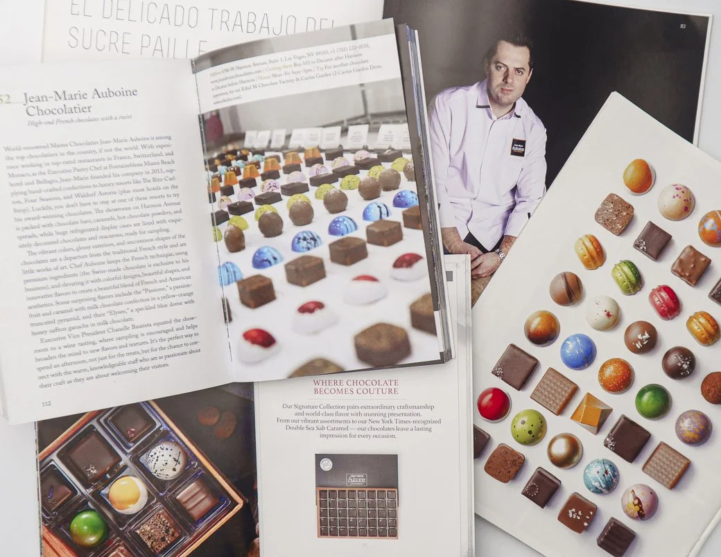 Jean-Marie Auboine featured in numerous prestigious printed publication over the years