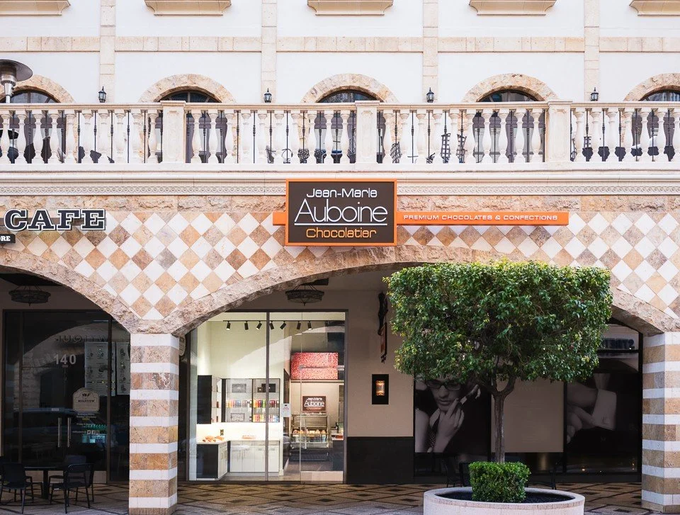 Tivoli Village Chocolate Store Front Door