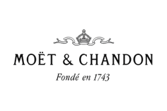Moet & Chandon:Luxury chocolate speaker gifts and convention dinner hospitality for Moët & Chandon events with expedited production by Jean-Marie Auboine Chocolatier