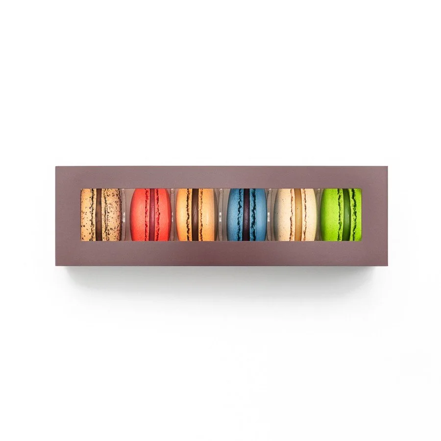 Signature Assortment of Gourmet French Macaron by Jean-Marie Auboine