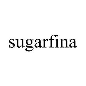 The word "sugarfina" written in black lowercase letters on a white background.