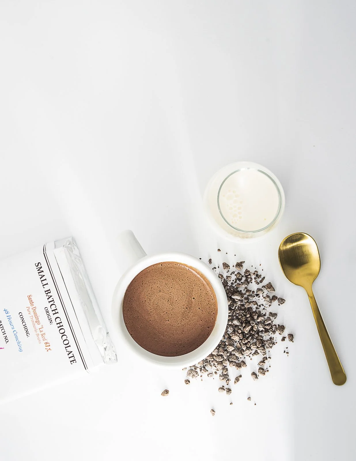 Smooth drinking Chocolate by Jean Marie Auboine with real premium chocolate