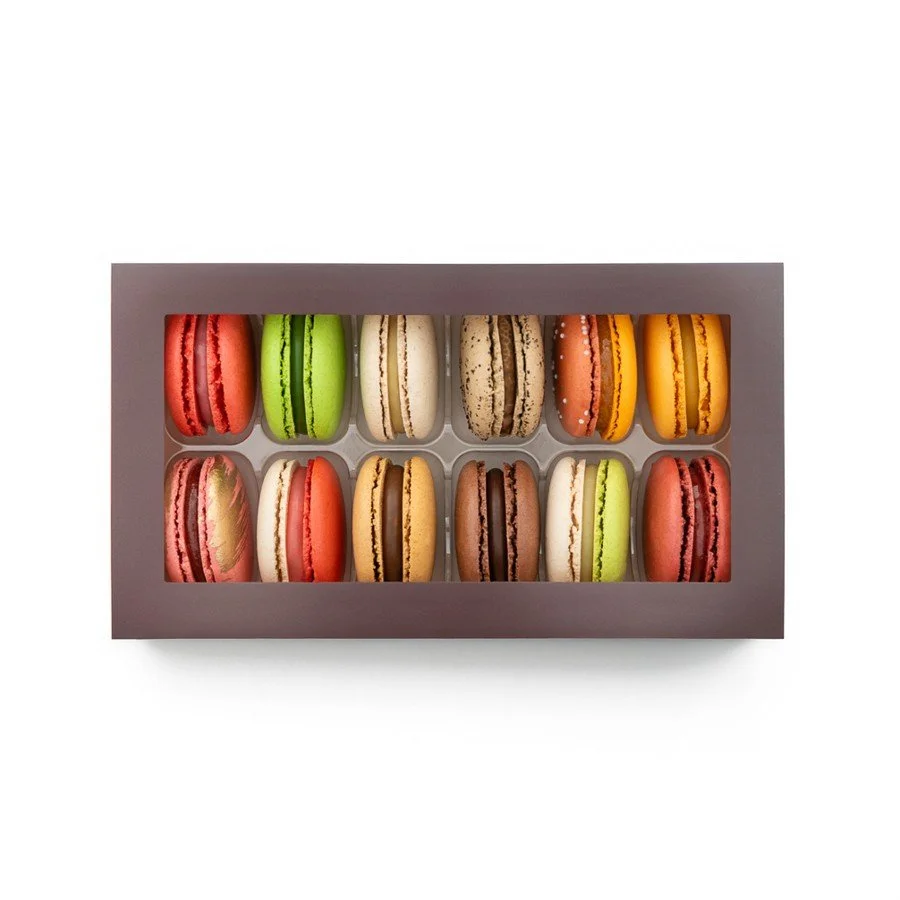Noel Assortment of Premium Macarons by Jean-Marie Auboine