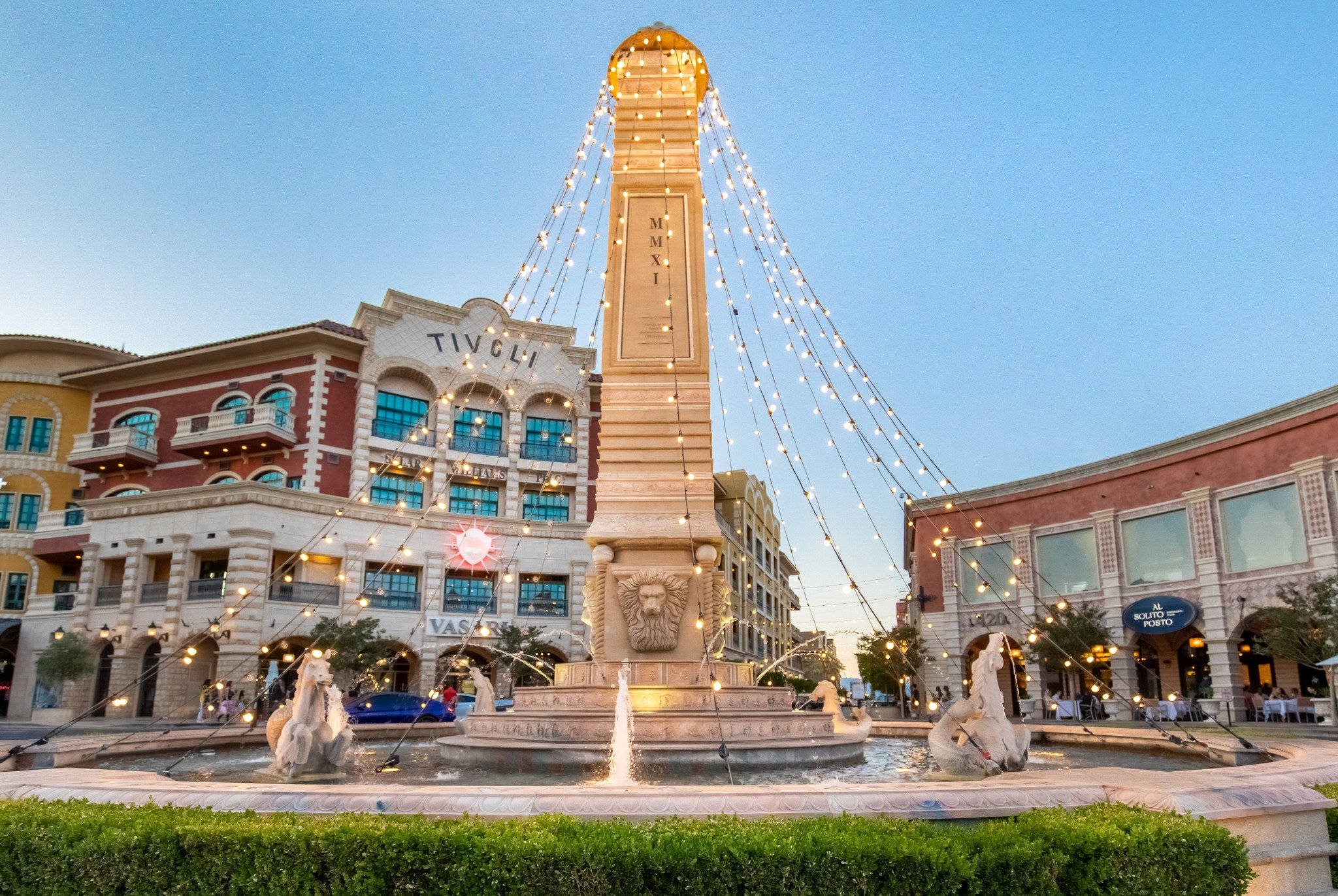 Tivoli Village Las Vegas Foutain in Elevated Shopping Experience