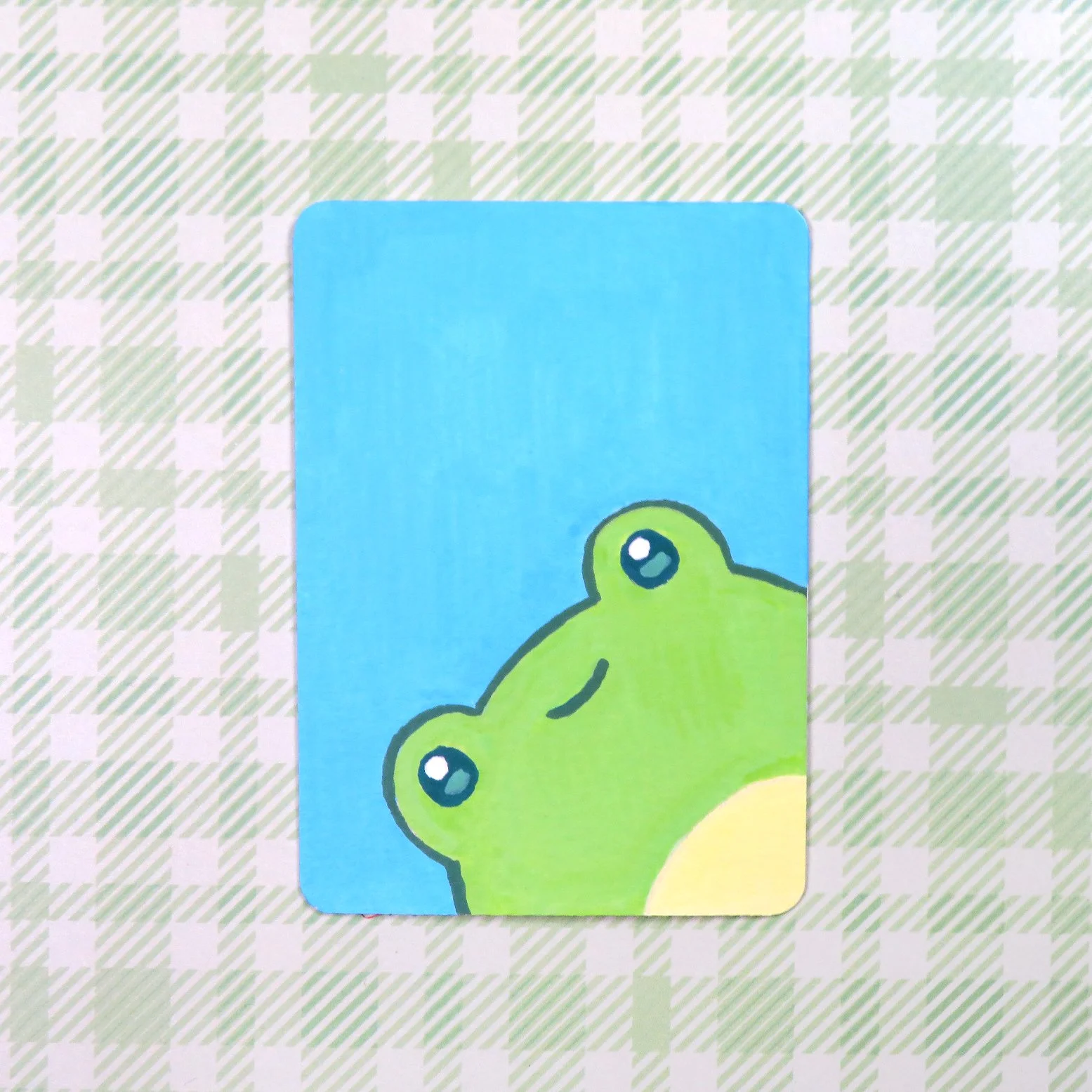Mr. Froggy - ACEO