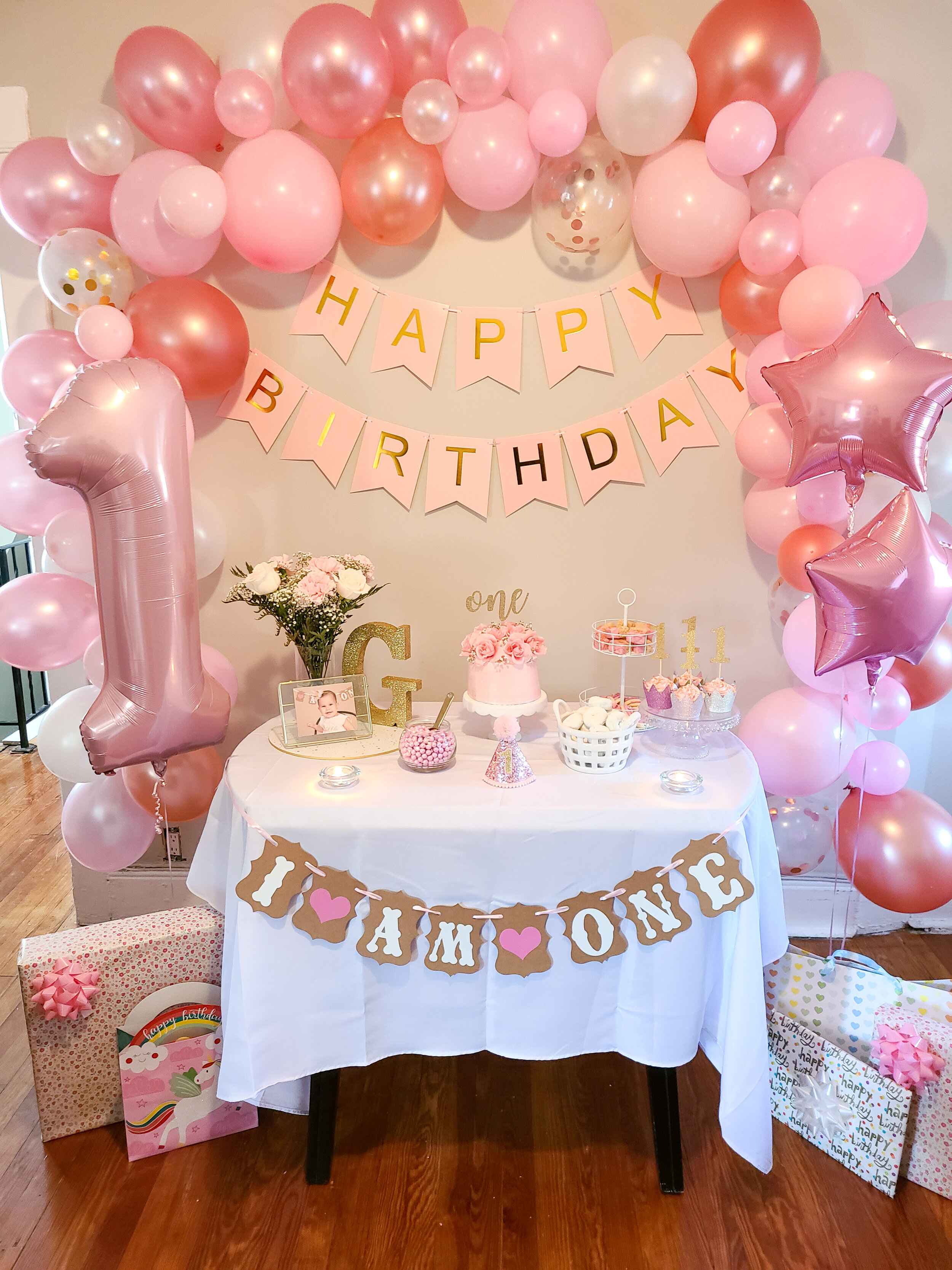 DIY Baby Shower Ideas for Girls  White party decorations, Girl birthday  decorations, Birthday decorations