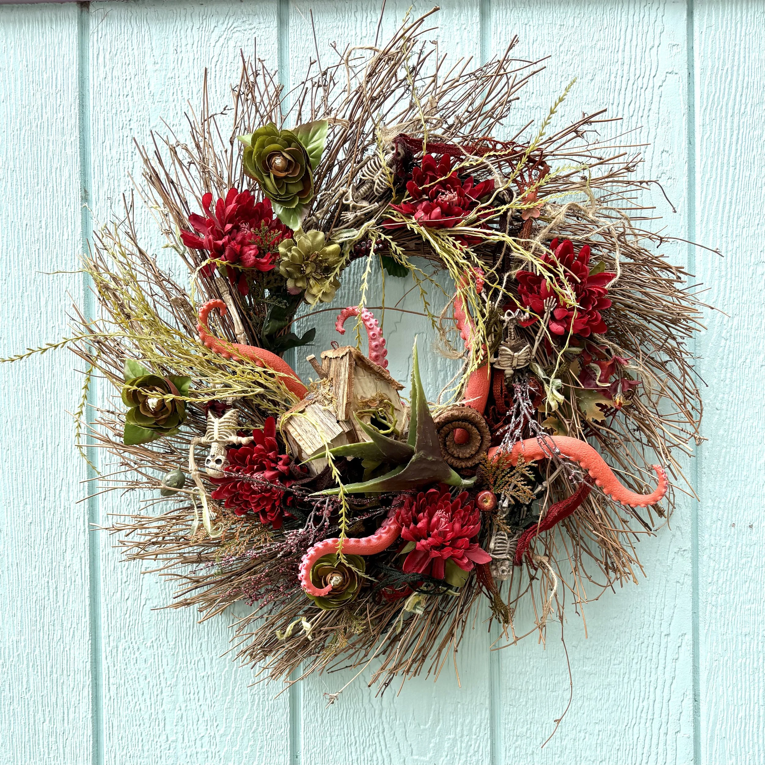 Tentacle Cove Wreath
