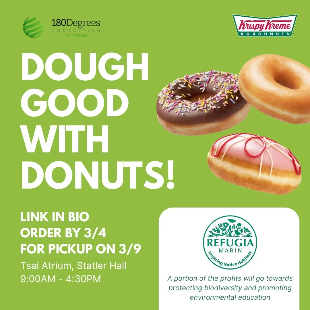 Support 180DC&rsquo;s social impact initiatives and Refugia Marin through our donut fundraiser! Pre-order from our members in the link in bio! 💚🍩
