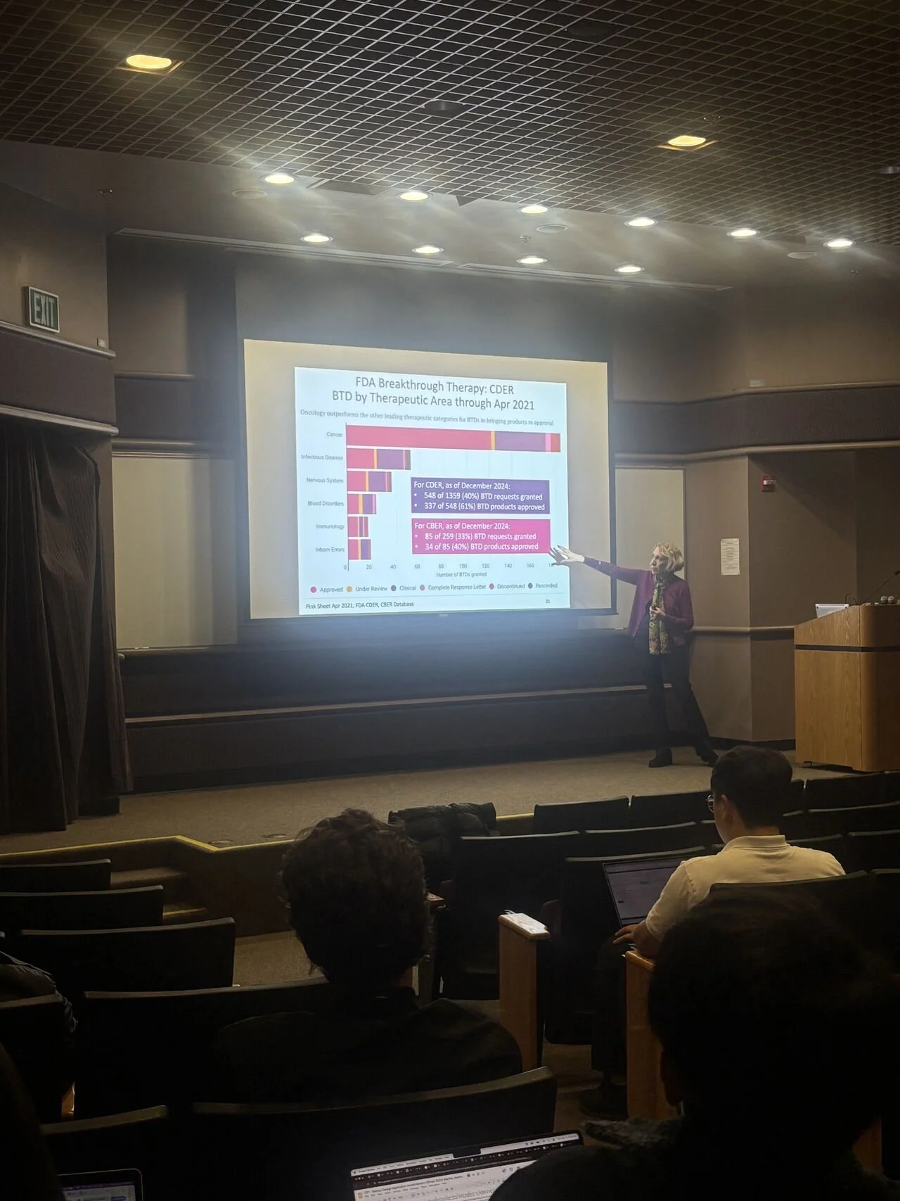 Guest Lecture featuring Carol Karp, Nov 2025