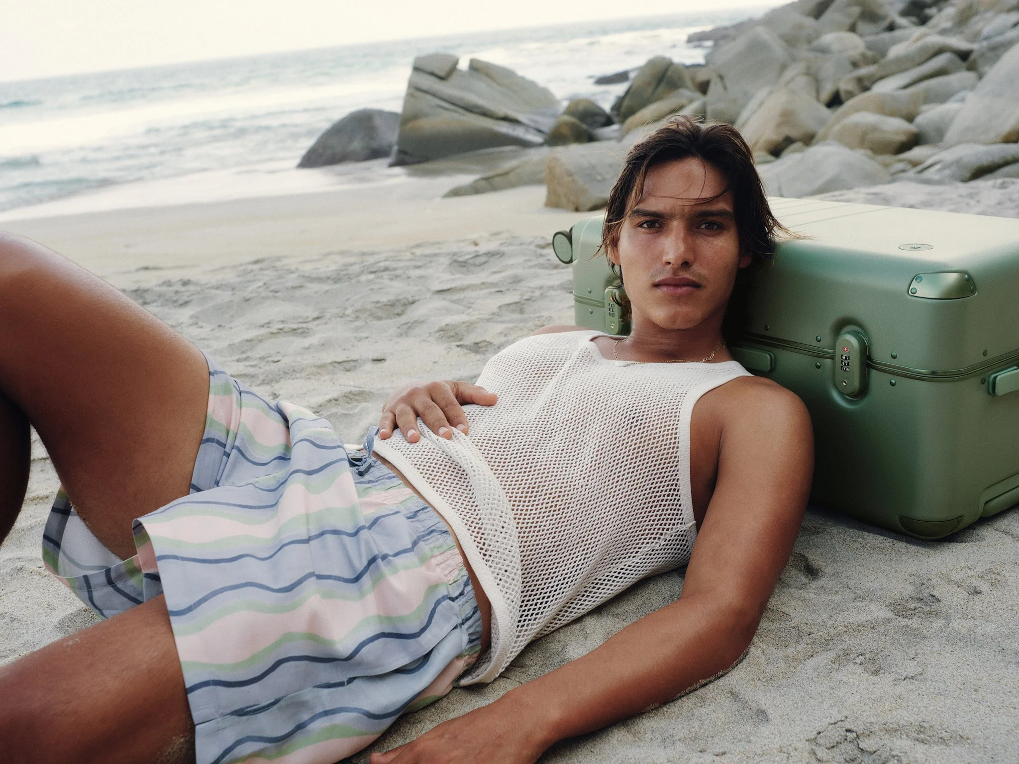 Monos SS25 — Hybrid Luggage Campaign, Puerto Escondido