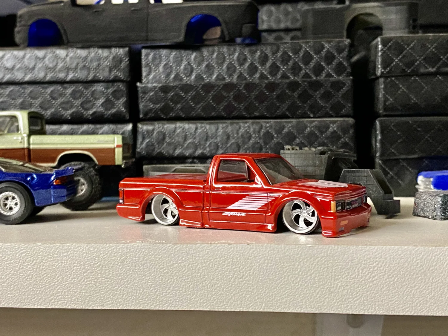 Gmc Syclone Hot Wheels Red Pickup Truck HW 91 GMC Syclone