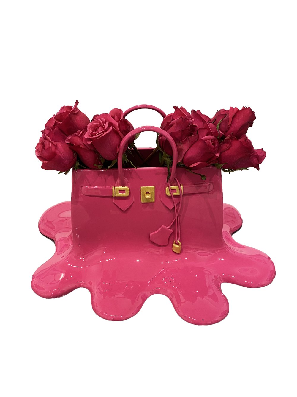 Nonperishable Chanel Bag Vase Becky Rosa — Becky Rosa Art