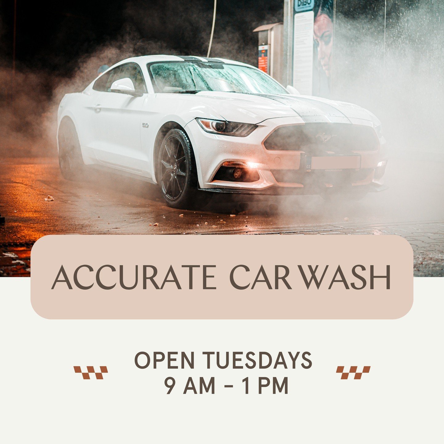 This is your sign your car may be due for a wash...✨ Have you stopped by Accurate Car Wash yet? They opened last week and are excited to offer numerous services for keeping your car in top shape. Swipe to see what they offer here at Watergarden!