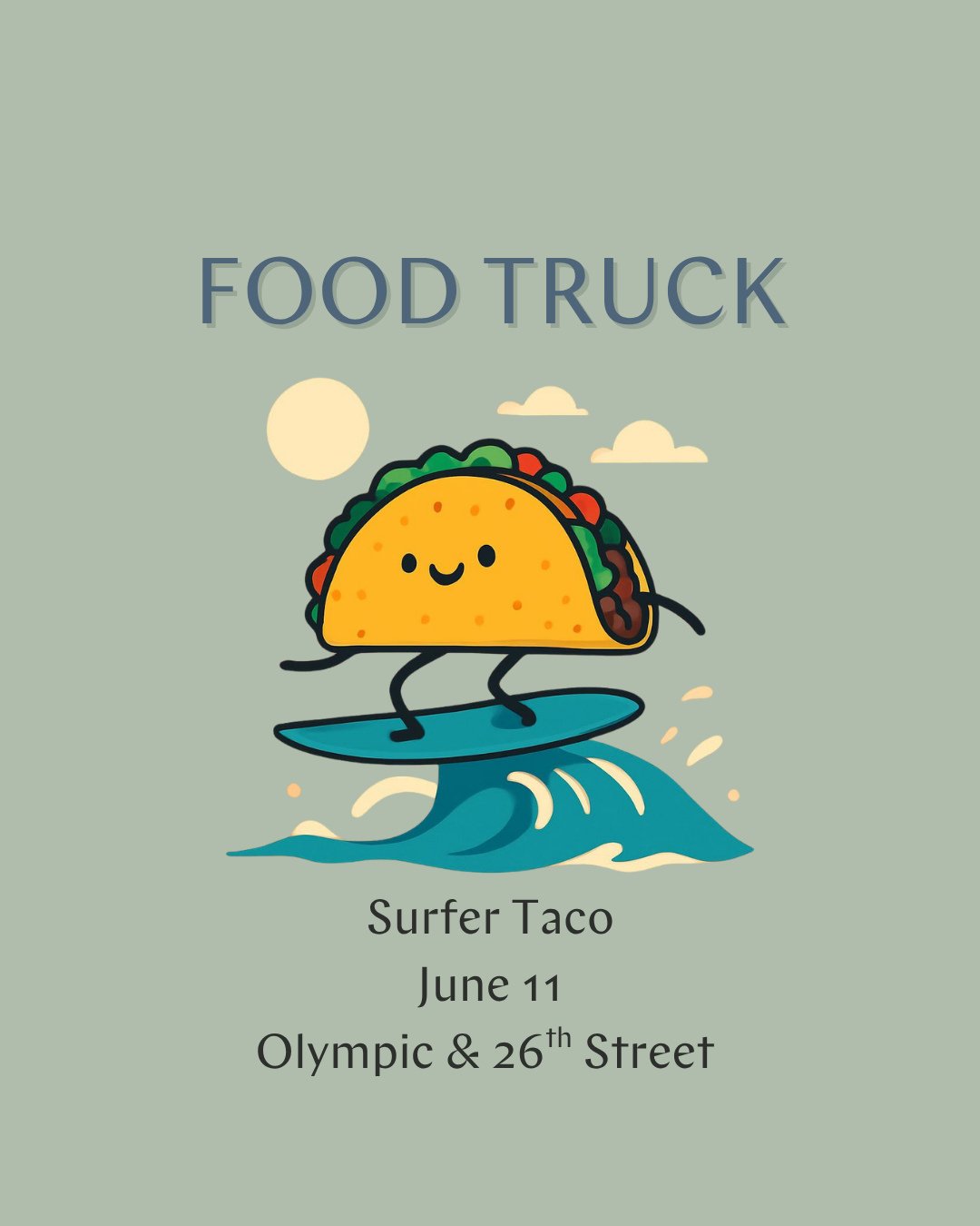 Catch the lunch wave.⁠
⁠
#WaterGardenSM #SurferTaco #FishTacos #SantaMonicaEats #SoCalLiving #LunchBreak