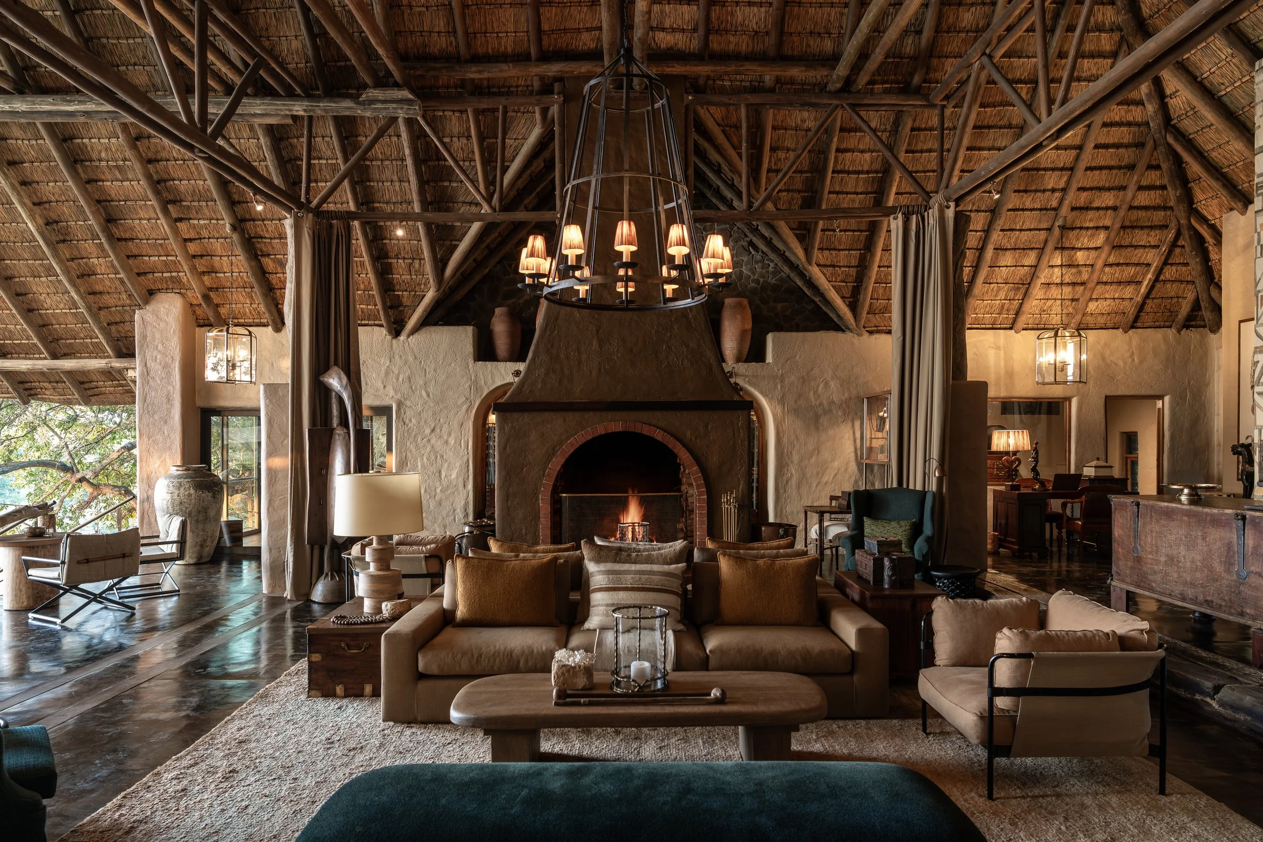 Singita Ebony Lodge_Main Lounge and Fireplace_Ross Couper.jpg