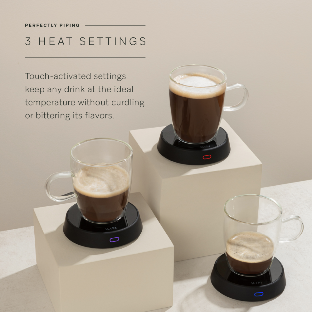 Smart Coffee Mug Warmer With 3 Temperature Settings, Perfect For