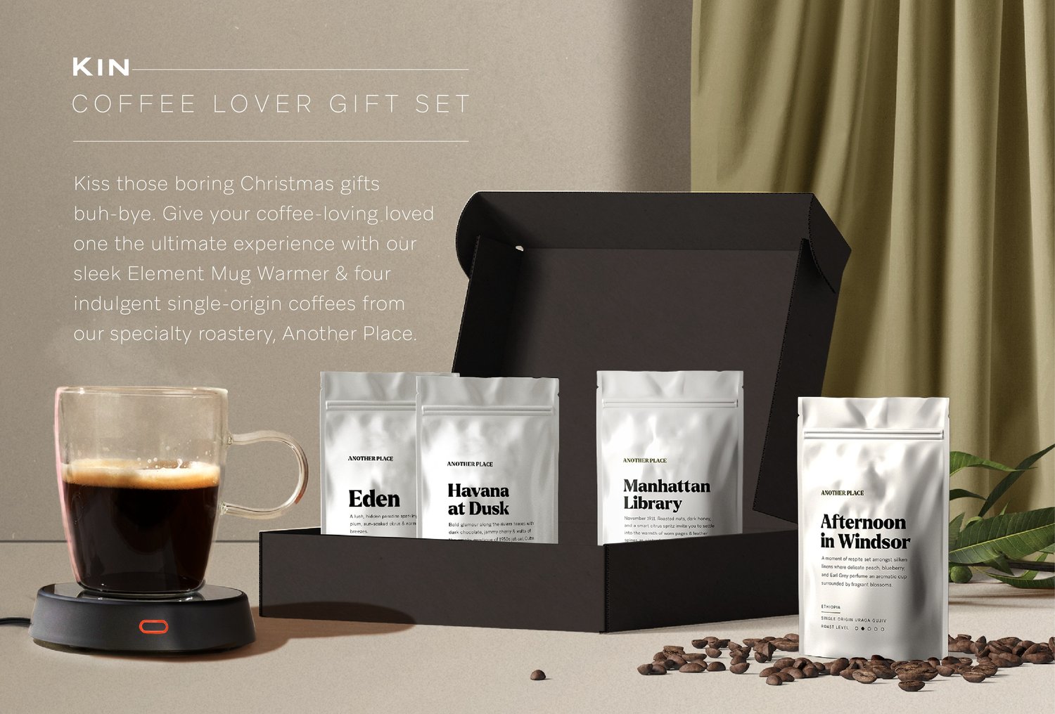 Personalized Coffee Lovers Gift Set — KIN
