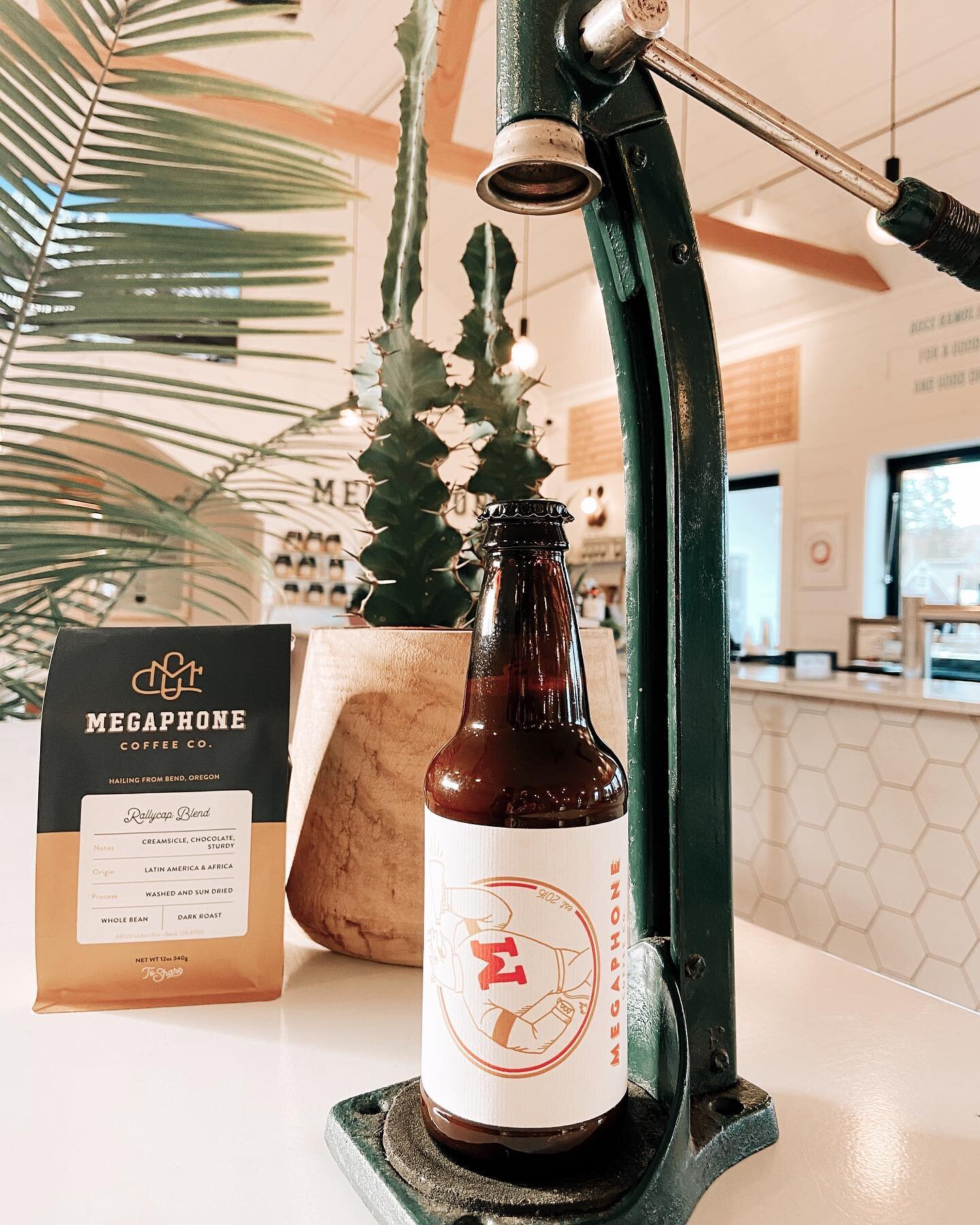 Hiya, Bend!! We have been so excited to show you guys what we&rsquo;ve been workin&rsquo; on BTS here at Megaphone! 

4 PACK COFFEE BOTTLES, YO. 

Starting Monday, March 8th, you can start ordering your favorite Megaphone drinks to be bottled up and 