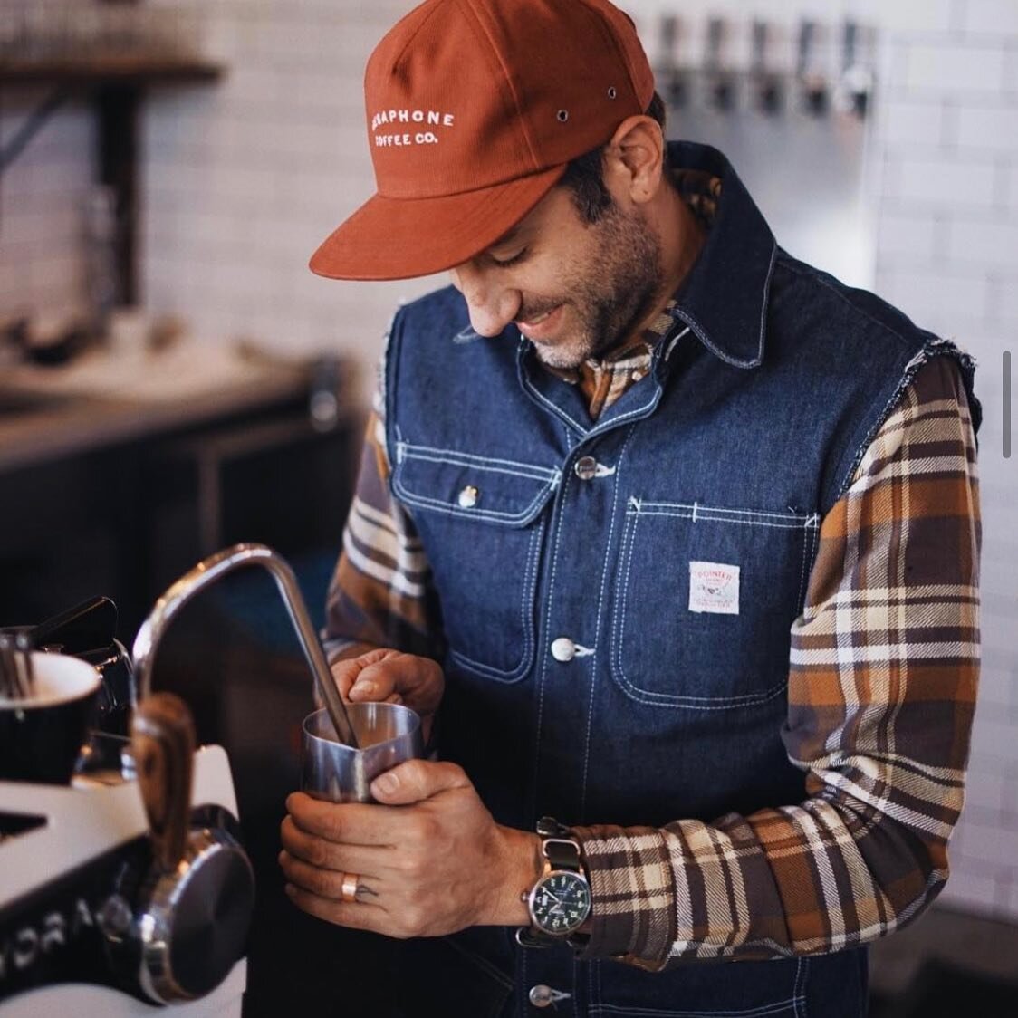 Mega shout out post. This is PETE. Owner &amp; roaster of Megaphone Coffee. He puts so much heart into everything he does and if you know him, you would 100% agree he&rsquo;s one of the best people you know. Next time you see him give him an air five