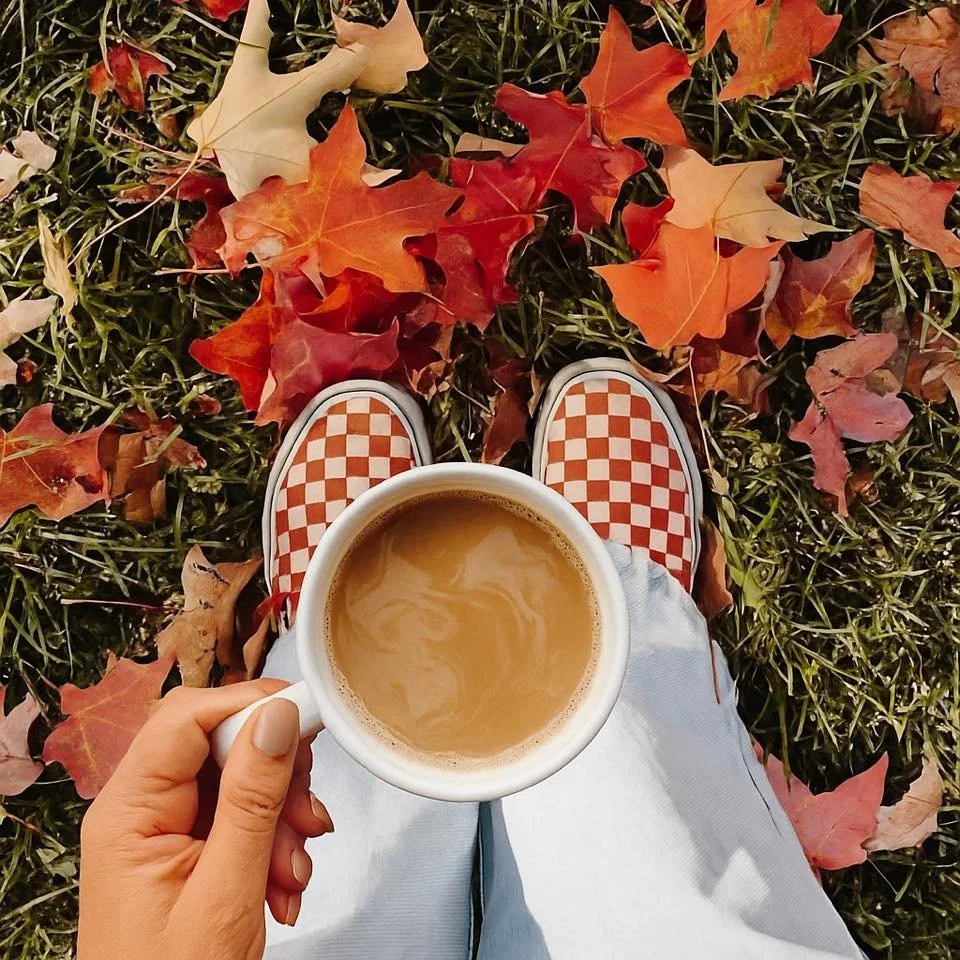A poem about October:

Leaves will fall, the wind can bite, 
But coffee first&mdash;then I&rsquo;ll feel right. 
The oranges and reds, a bright autumn scene
A full mug in hand, October greets caffeine ☕️🍂

#coffee #coffeeculture #local #smallbusines