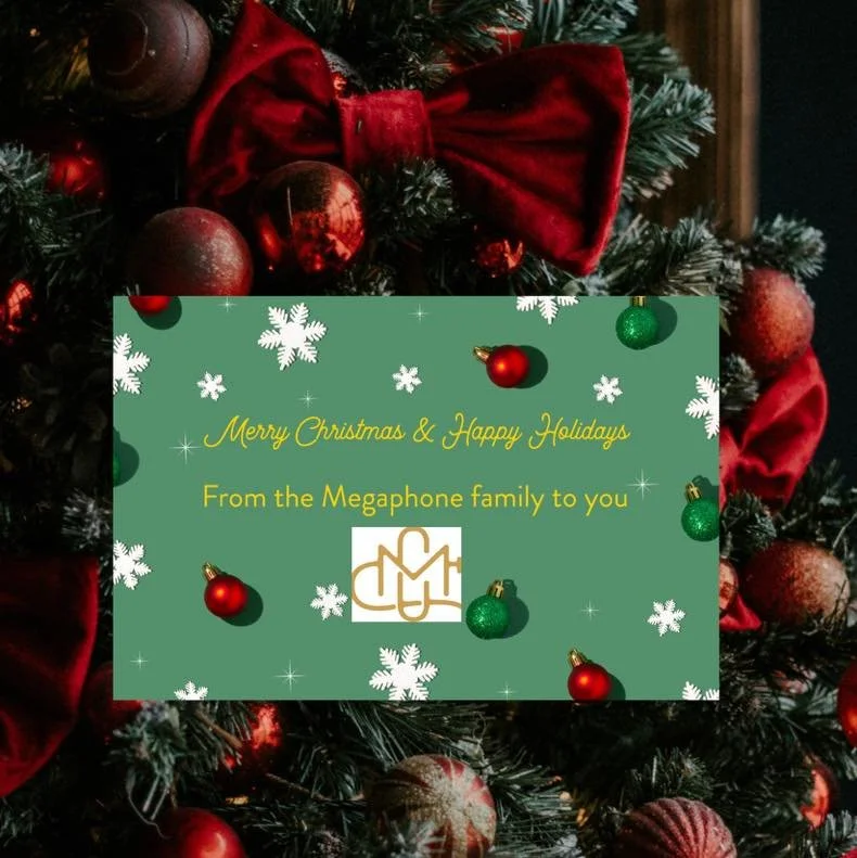 Merry Christmas &amp; Happy Holidays from the Megaphone family to you! ☕️🎄📣

#coffee #coffeeculture #local #smallbusiness #locallyroasted #locallyroastedcoffee #coffeeroaster #bend #bendoregon #oregon #pnw #supportsmallbusiness #supportlocalbusines