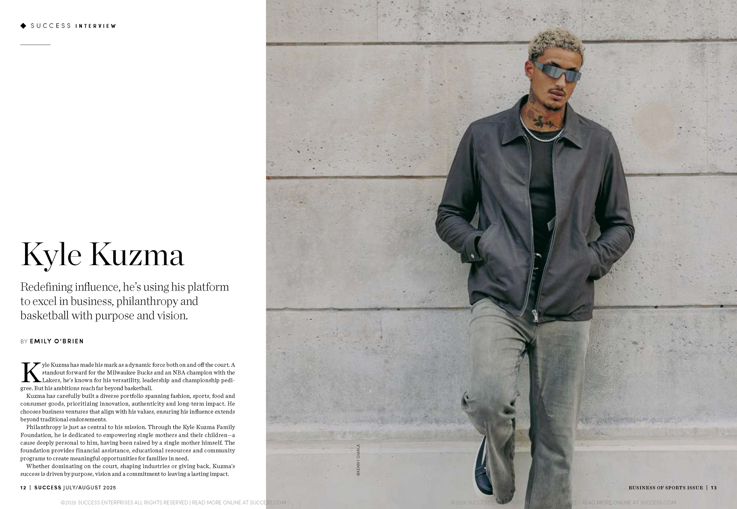 SM25_JULAUG_20_7C_20FOB_20_7C_20SUCCESS_20INTERVIEW_20_7C_20KYLE_20KUZMA_SPREADS.pdf_Page_1.png