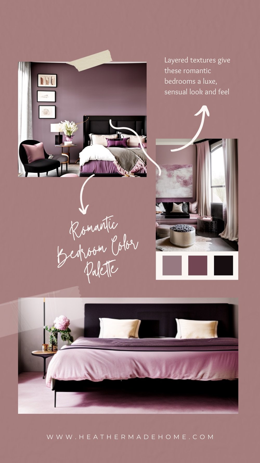 6 Sensual Design Elements For a Romantic Bedroom — Heathermade Home