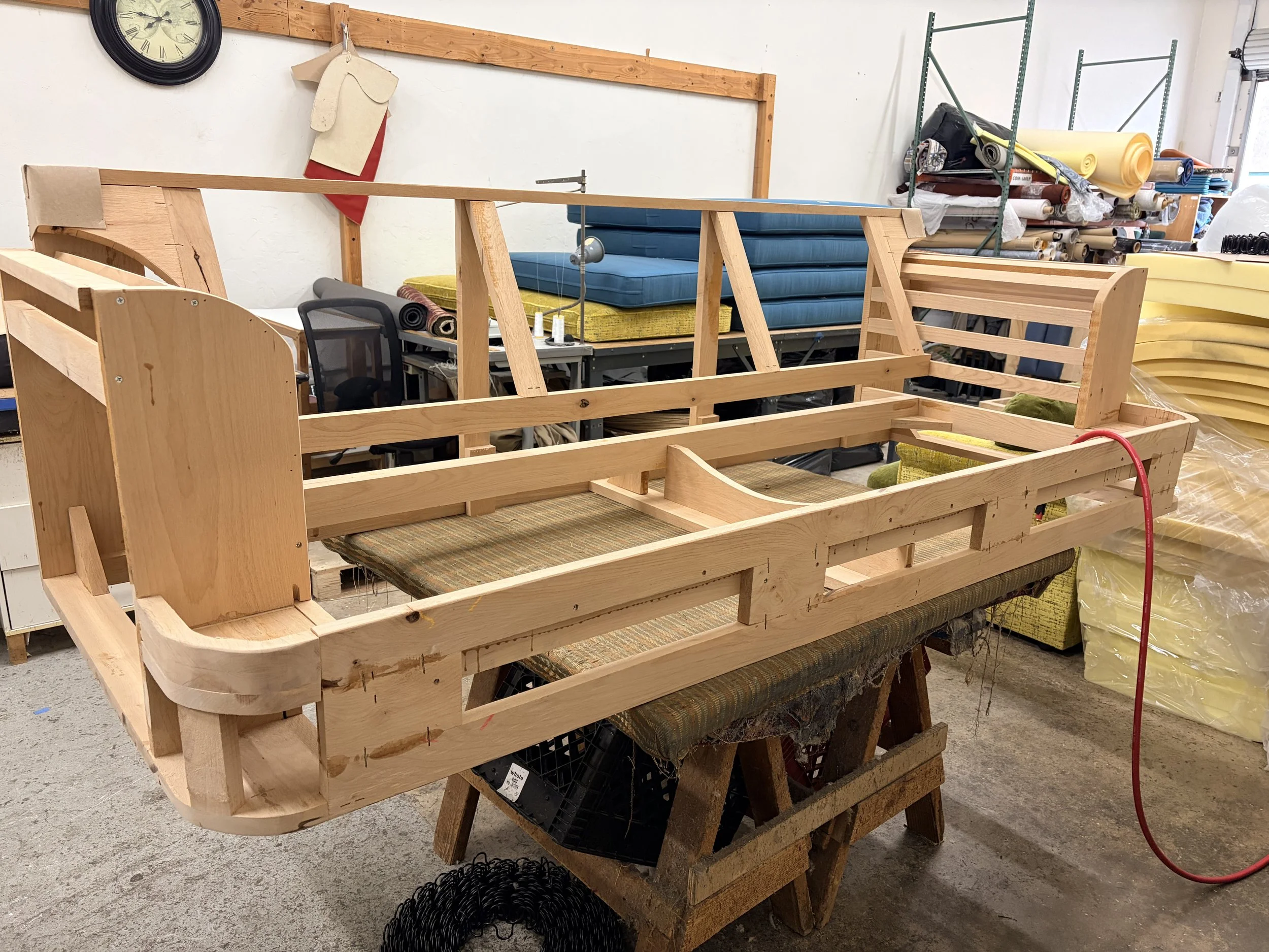 Customer Couch and Loveseat for customer
