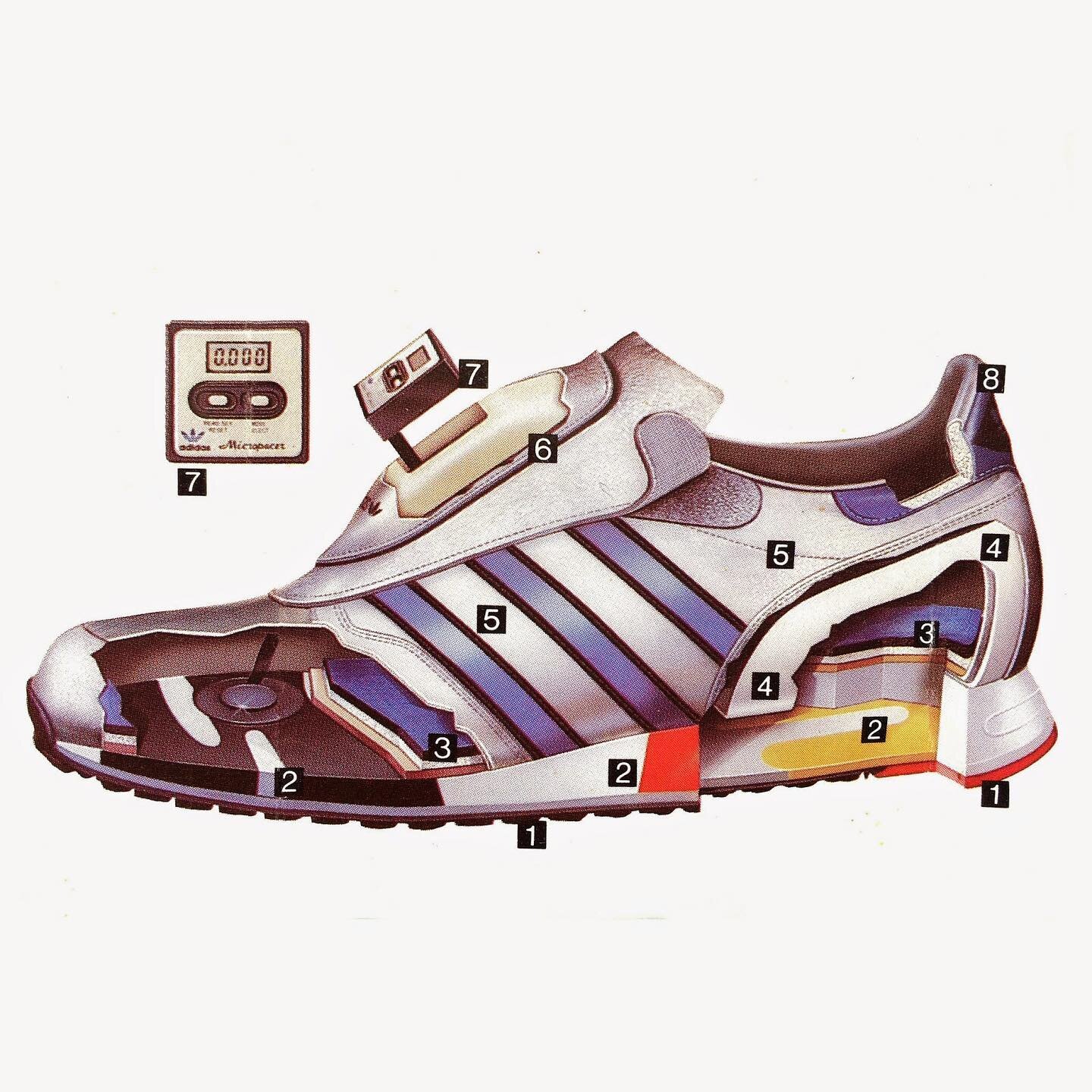 Une certaine idée du futur. Adidas micropacer, 1985.
.
.
.
.
#adidas #micropacer #retrofuture #sneakers