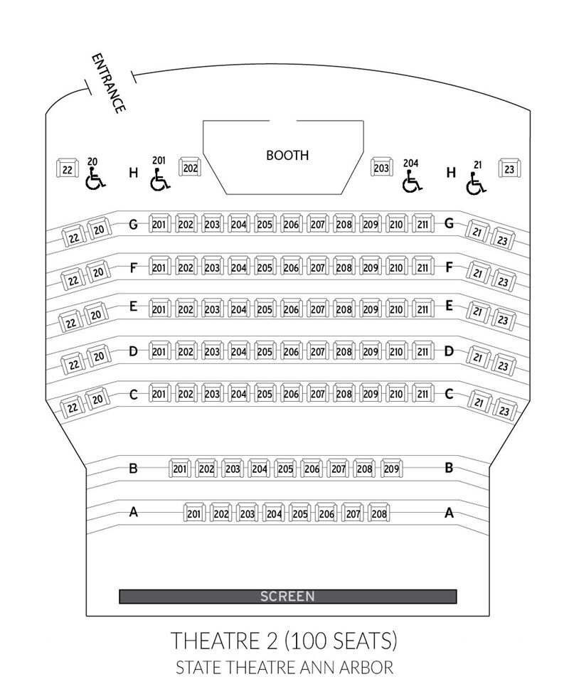 Michigan Theatre Seating Chart Arbor