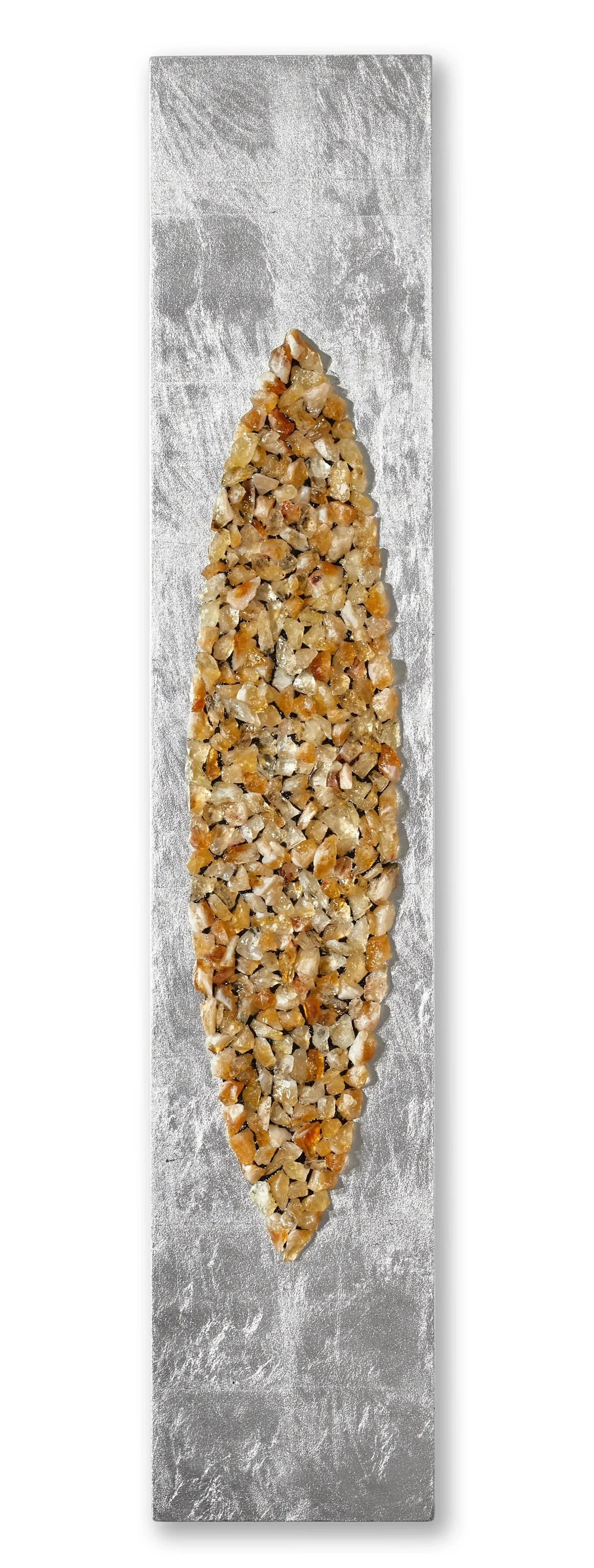 Jyoti citrine Mandorla wall sculpture