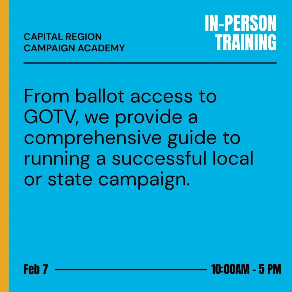 Capital Reason In-Person Campaign Academy