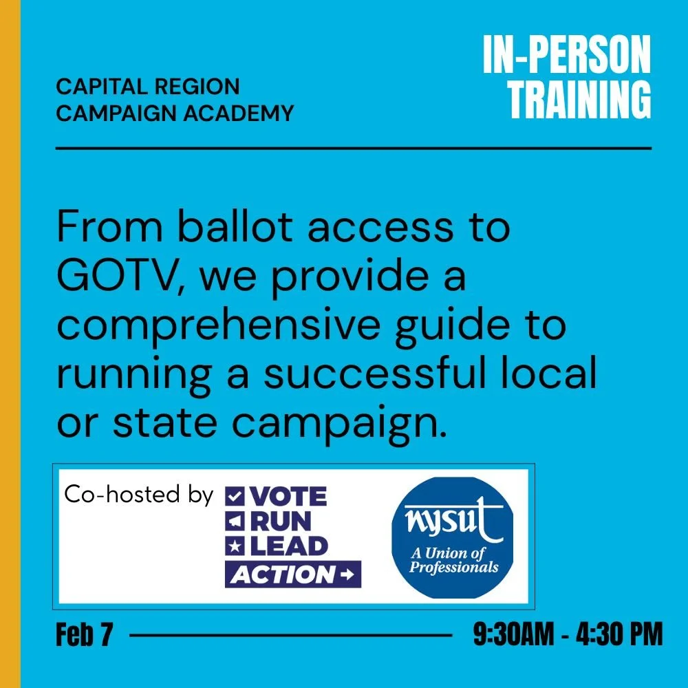 Capital Region In-Person Campaign Academy