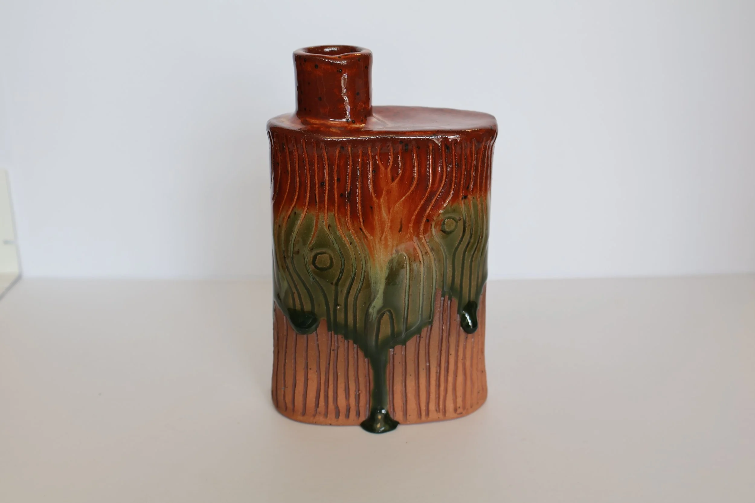 Autumn Fern Flask