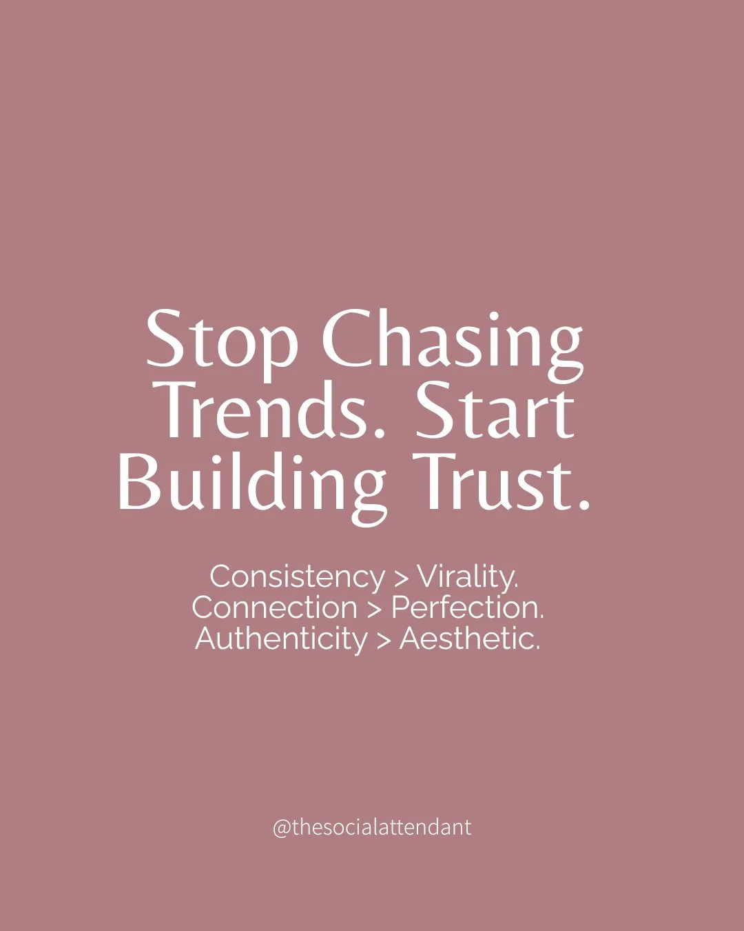 Let&rsquo;s be real &mdash; going viral is cute&hellip; but getting booked is better. 💅

You don&rsquo;t need the perfect grid or a trending sound to win on social.
You need trust.
You need consistency.
You need content that makes your audience say 