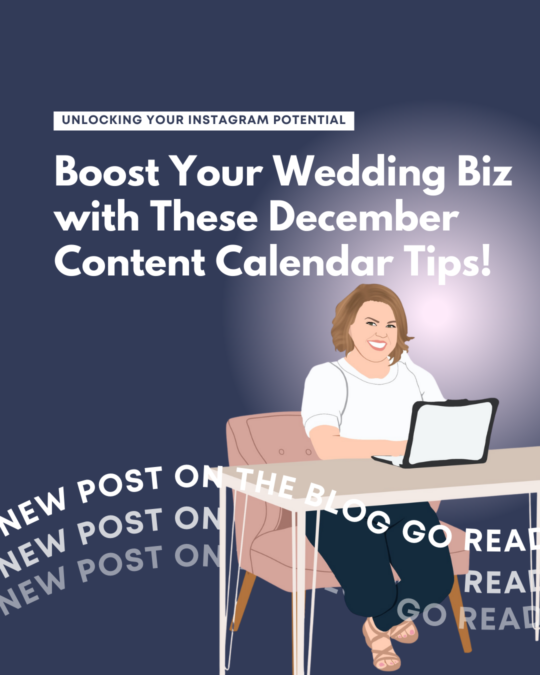 Crafting a Content Calendar                 for Instagram in December