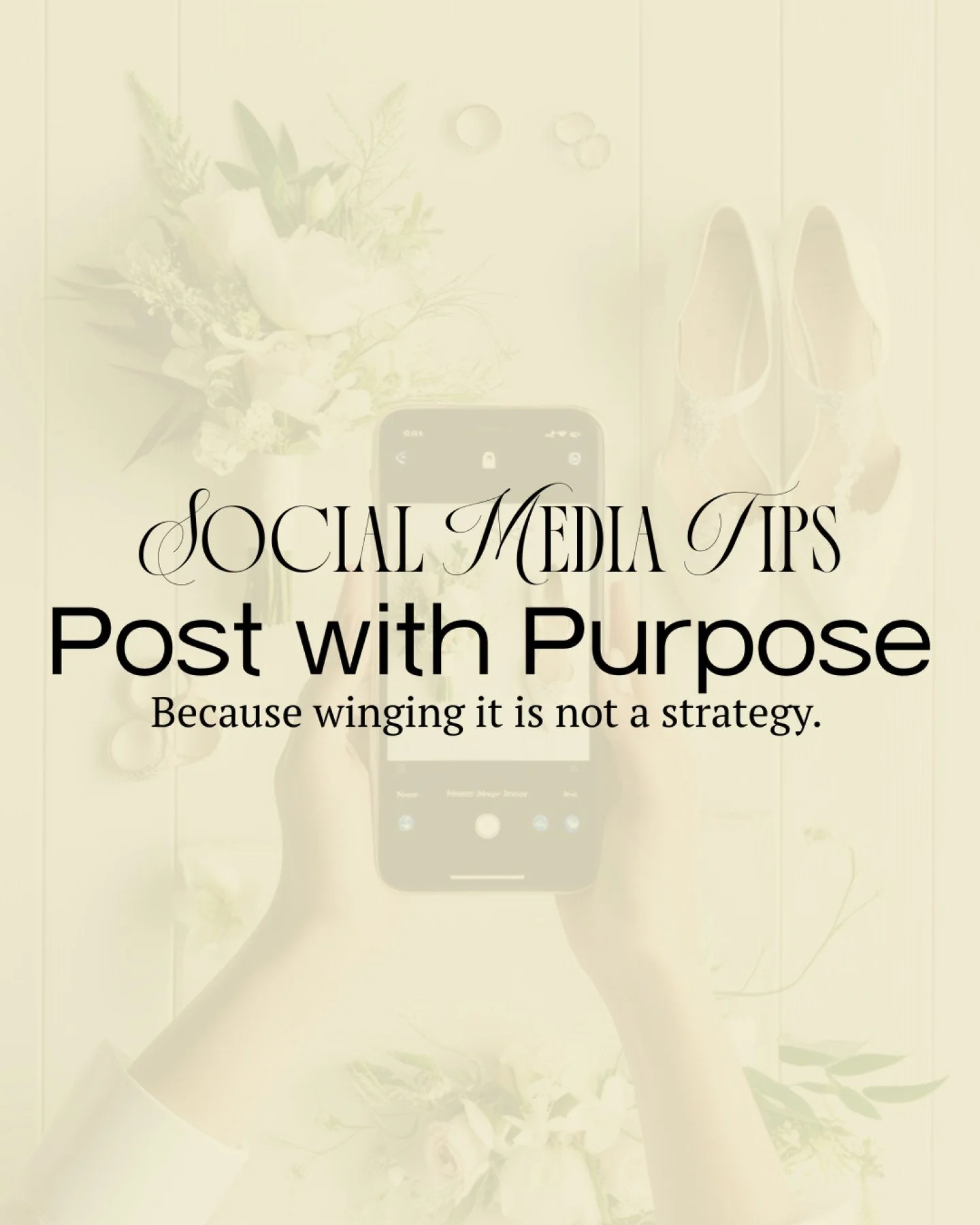 Posting whenever you &ldquo;have a minute&rdquo; is not a strategy.

Post With Purpose.
Because winging it is not a strategy.

If your content feels scattered, inconsistent, or always last-minute,
it&rsquo;s not because you&rsquo;re bad at social med