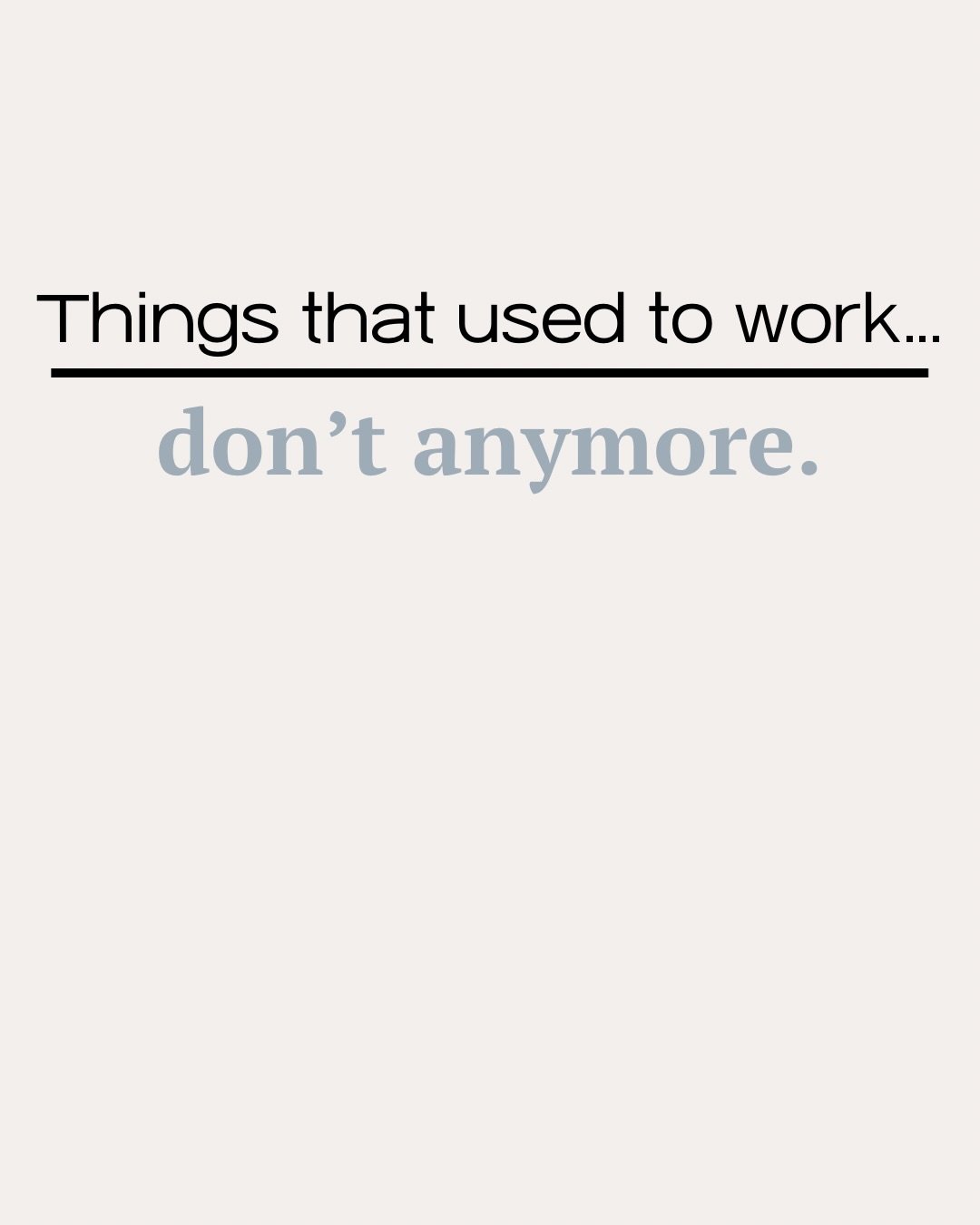 🧠 Things That Used to Work (But Don&rsquo;t).
 
There was a time when doing everything yourself felt normal. 

That time is over. 

The wedding industry has changed, client expectations have changed, and the workload has quietly doubled&hellip; but 