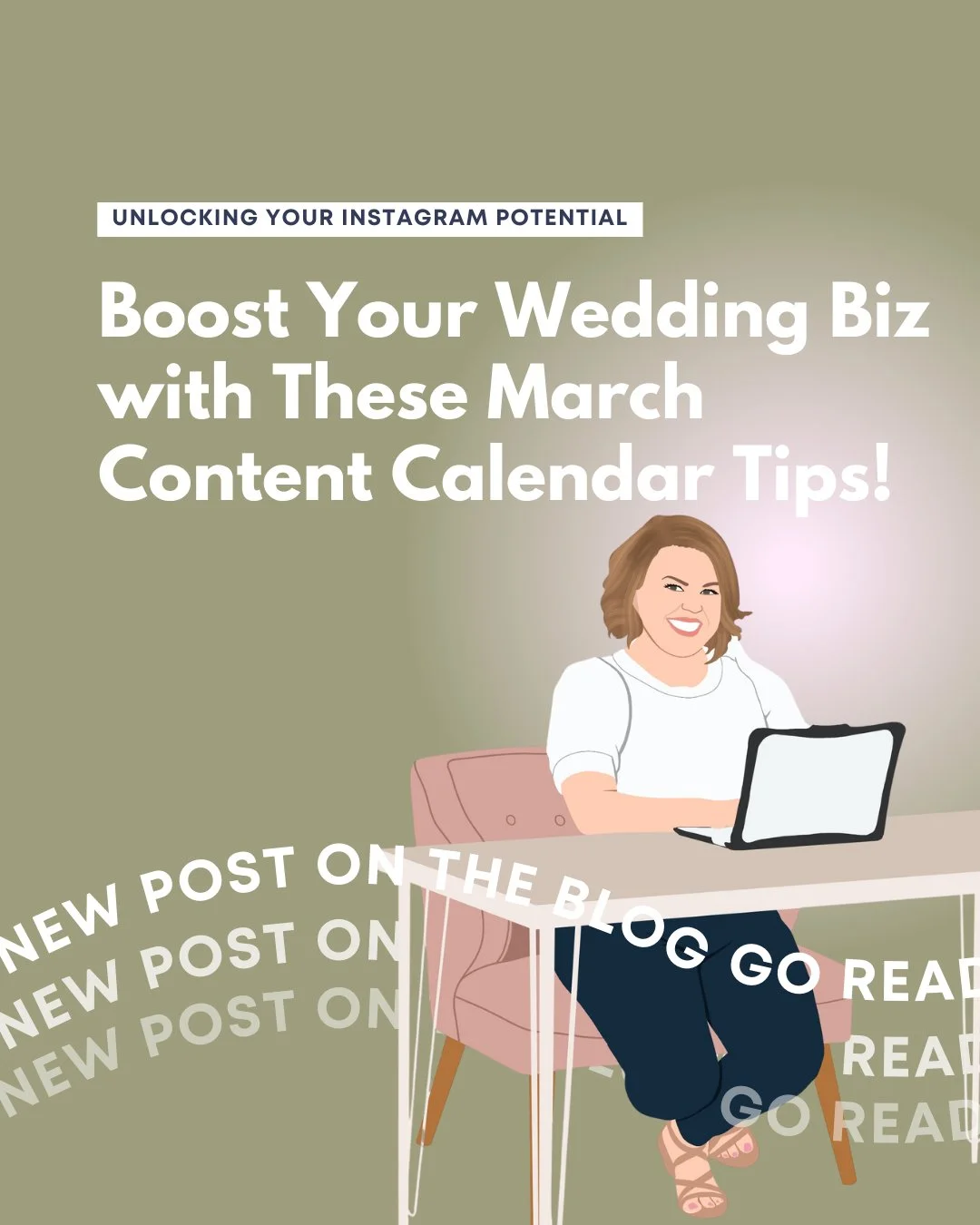 March content planning stressing you out? Same. So we made it stupid simple.

We dropped a full step-by-step guide to creating Instagram content that actually converts for wedding creatives, plus:
✨ 31 post ideas for every day in March
✨ 10 captions 