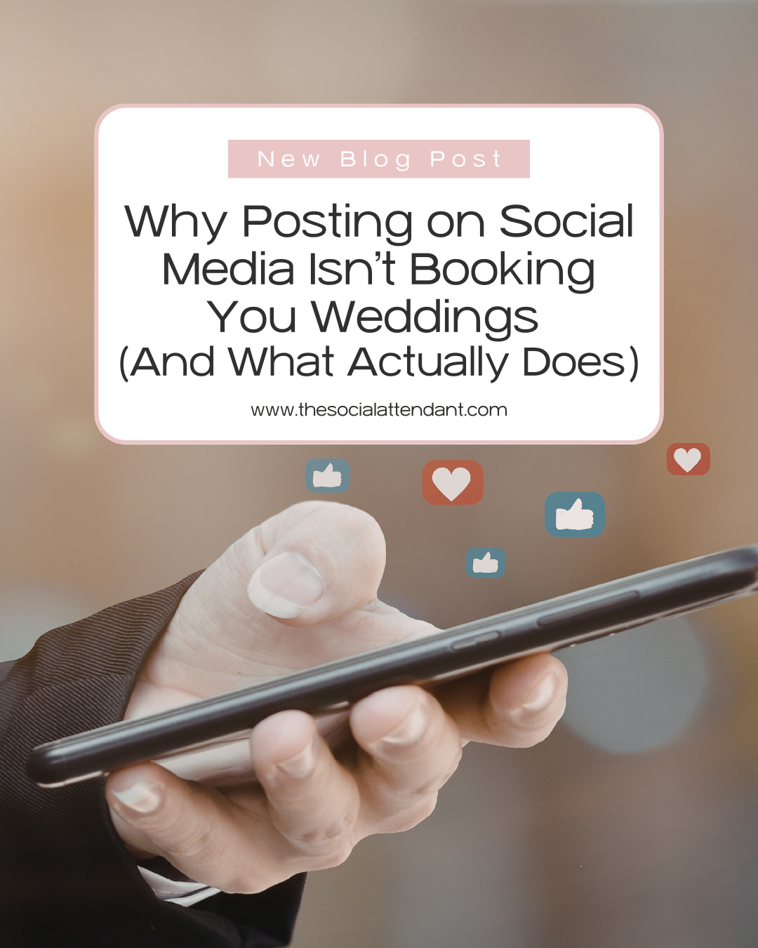 Why Posting on Social Media Isn’t Booking You Weddings (And What Actually Does)