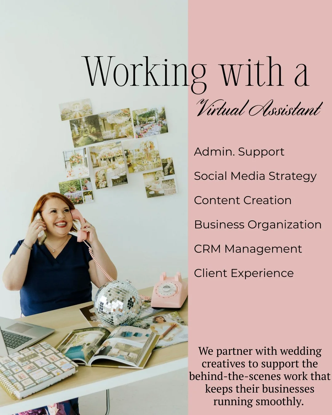 Ever feel like your wedding business has a million moving parts&hellip; and you&rsquo;re the one holding all of them together?

Because... you don&rsquo;t have to do it all yourself. 💅

That&rsquo;s where The Social Attendant steps in.

✨ Admin supp