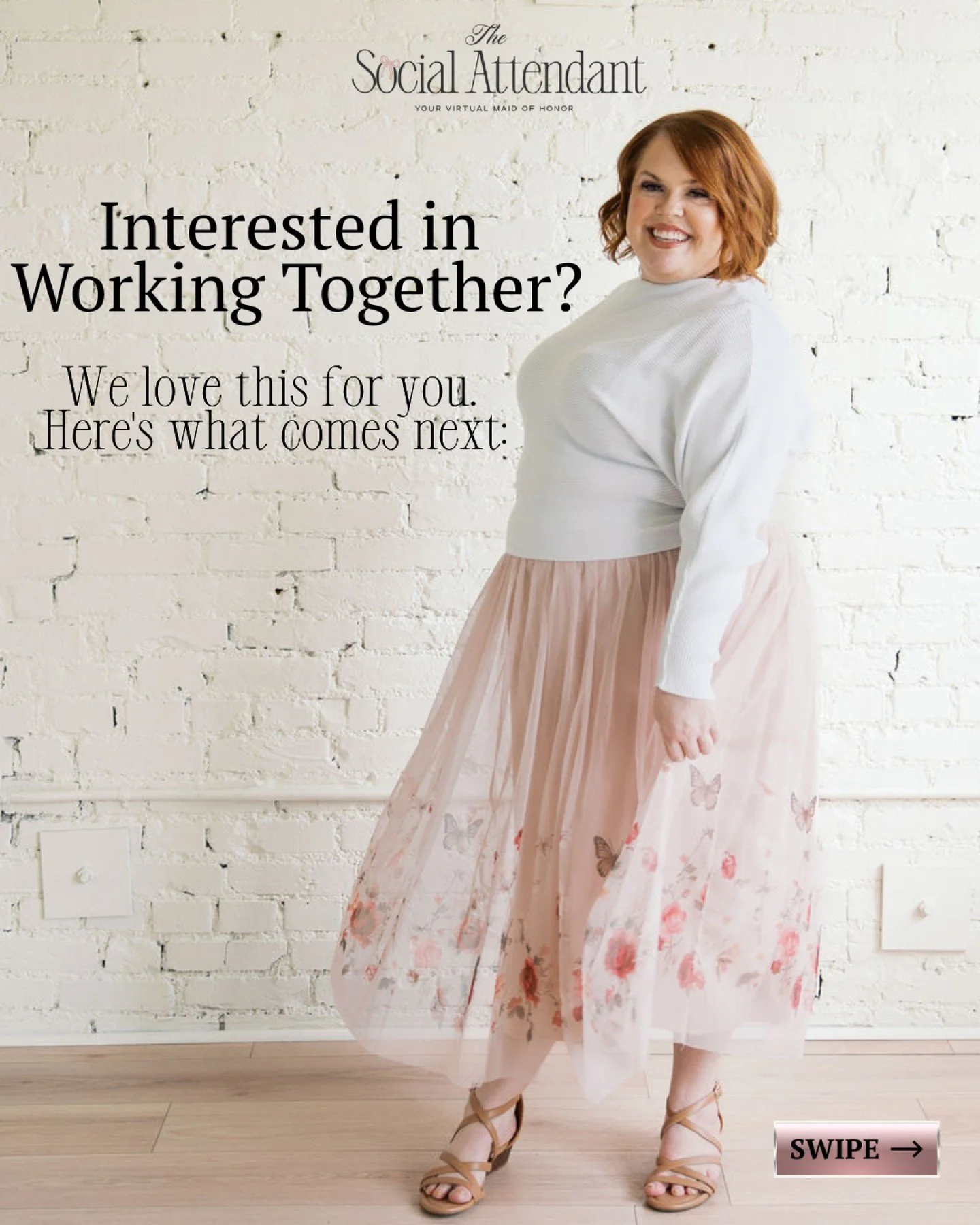 Running a wedding business is a lot. The client calls, the vendor emails, the Instagram that you keep saying you'll get to, the blog you started in 2022...

We see you. And we built The Social Attendant specifically for wedding pros like you.

Here's