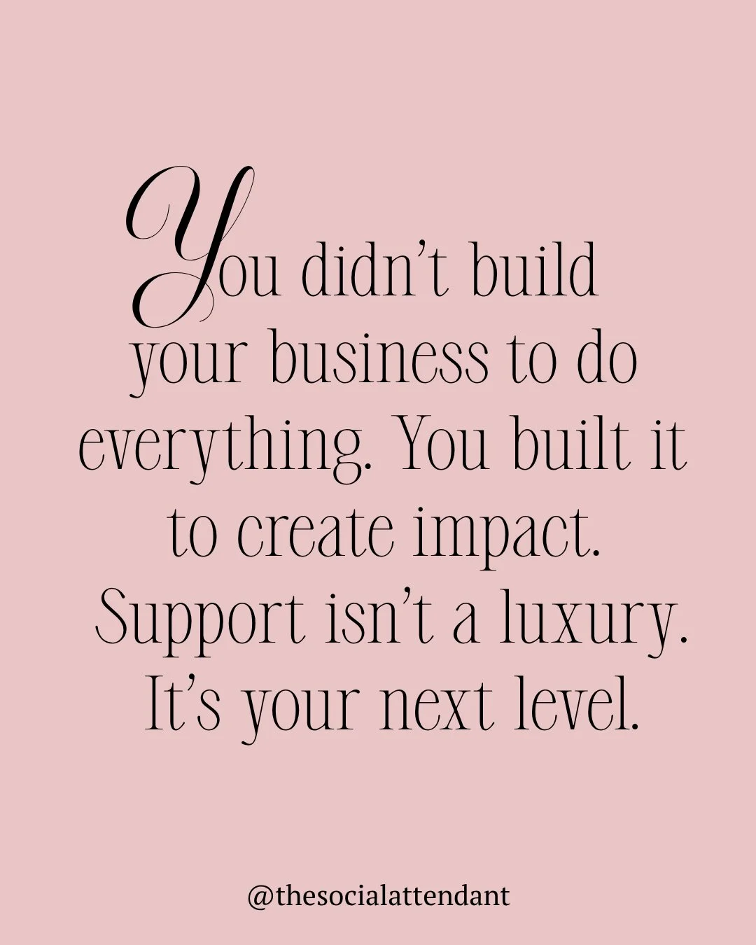 You didn&rsquo;t build your business to do everything.

But somehow&hellip; you became the assistant, the manager, the marketer, and the CEO.

All at once.

And now you&rsquo;re booked&hellip;but exhausted.

Busy&hellip;but stuck.

Here&rsquo;s the t