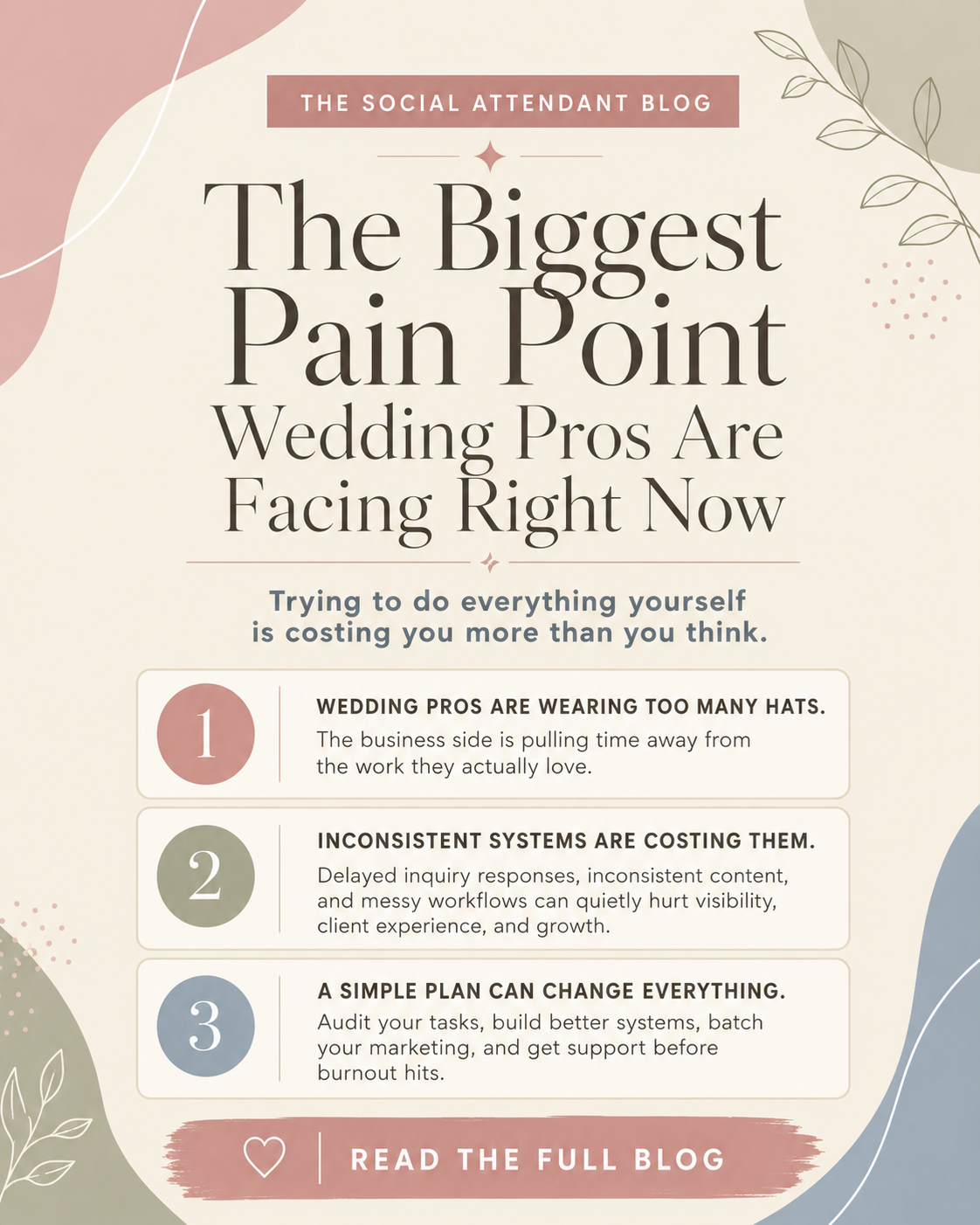 The Biggest Pain Point Wedding Pros Are Facing Right Now and How to Finally Get Ahead of It